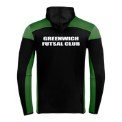 Greenwich Futsal Club Opus Zoodie - Black Emerald