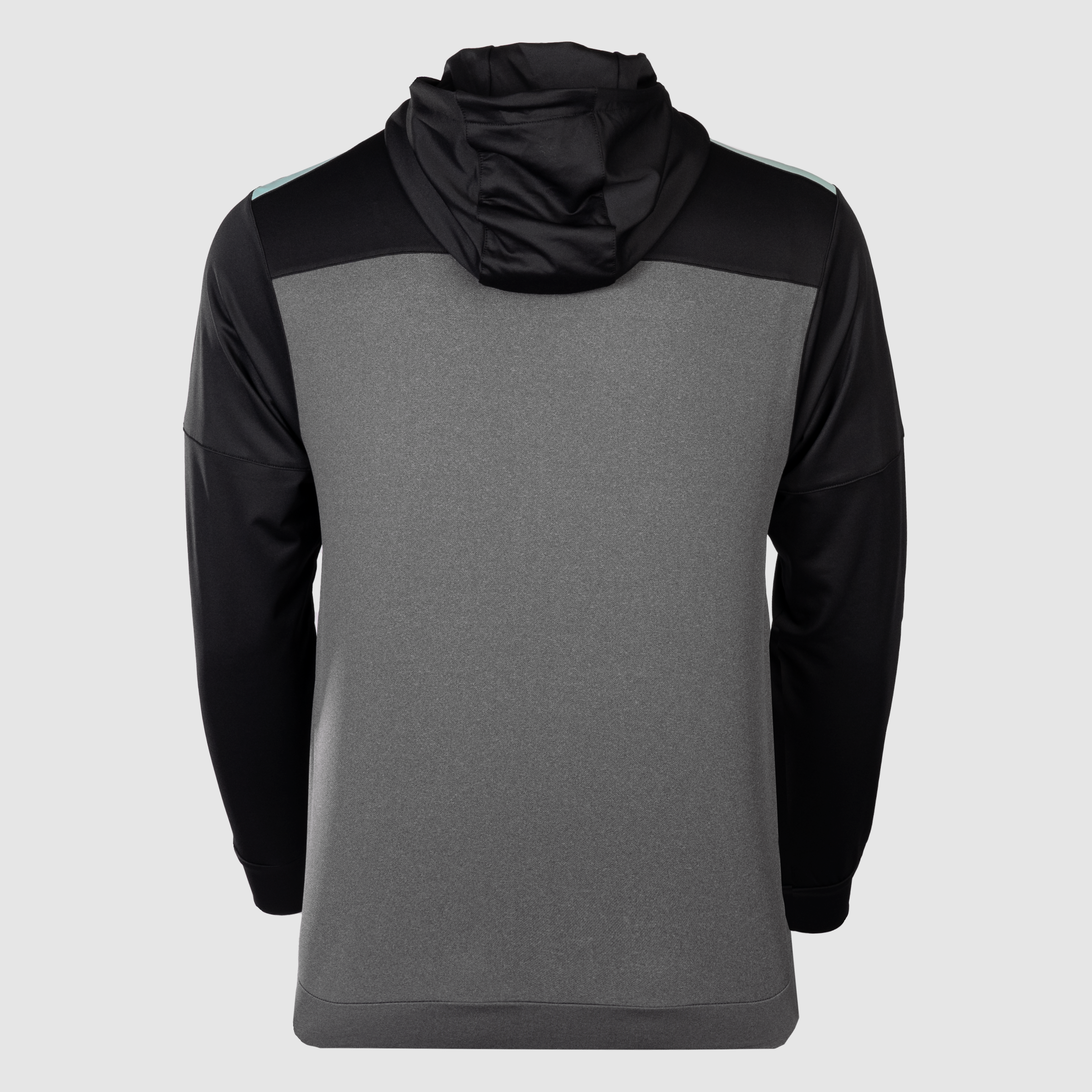 Newport County AFC Zip Up Hoodie Grey/Black/Mint 23/24