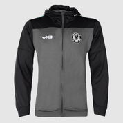 Newport County AFC Zip Up Hoodie Grey/Black/Mint 23/24