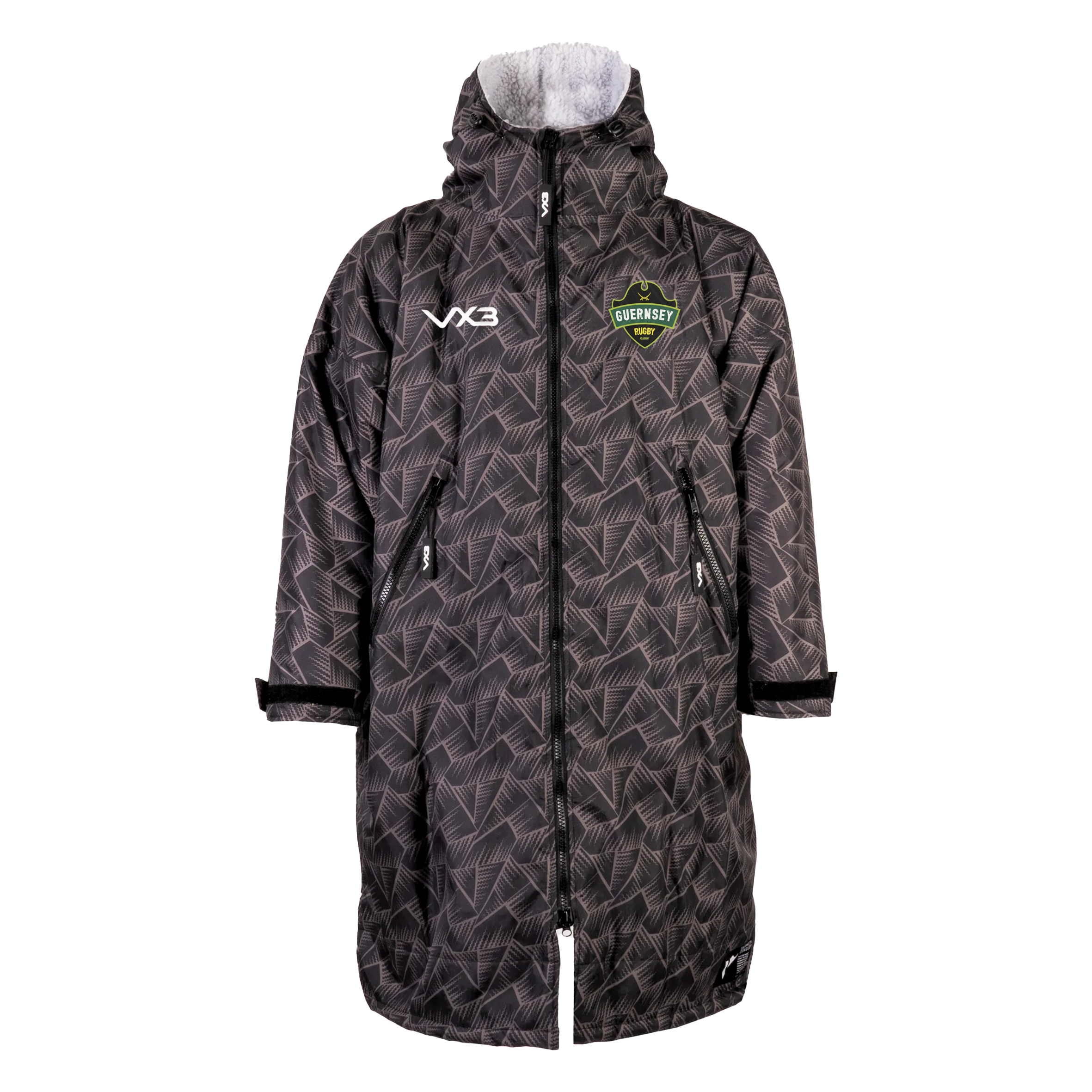 Guernsey Rugby Academy Duro Elite Sports Robe Storm/Grey Kids