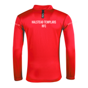 Halstead Templars RFC Fortis Quarter Zip Sweat - Red/Black