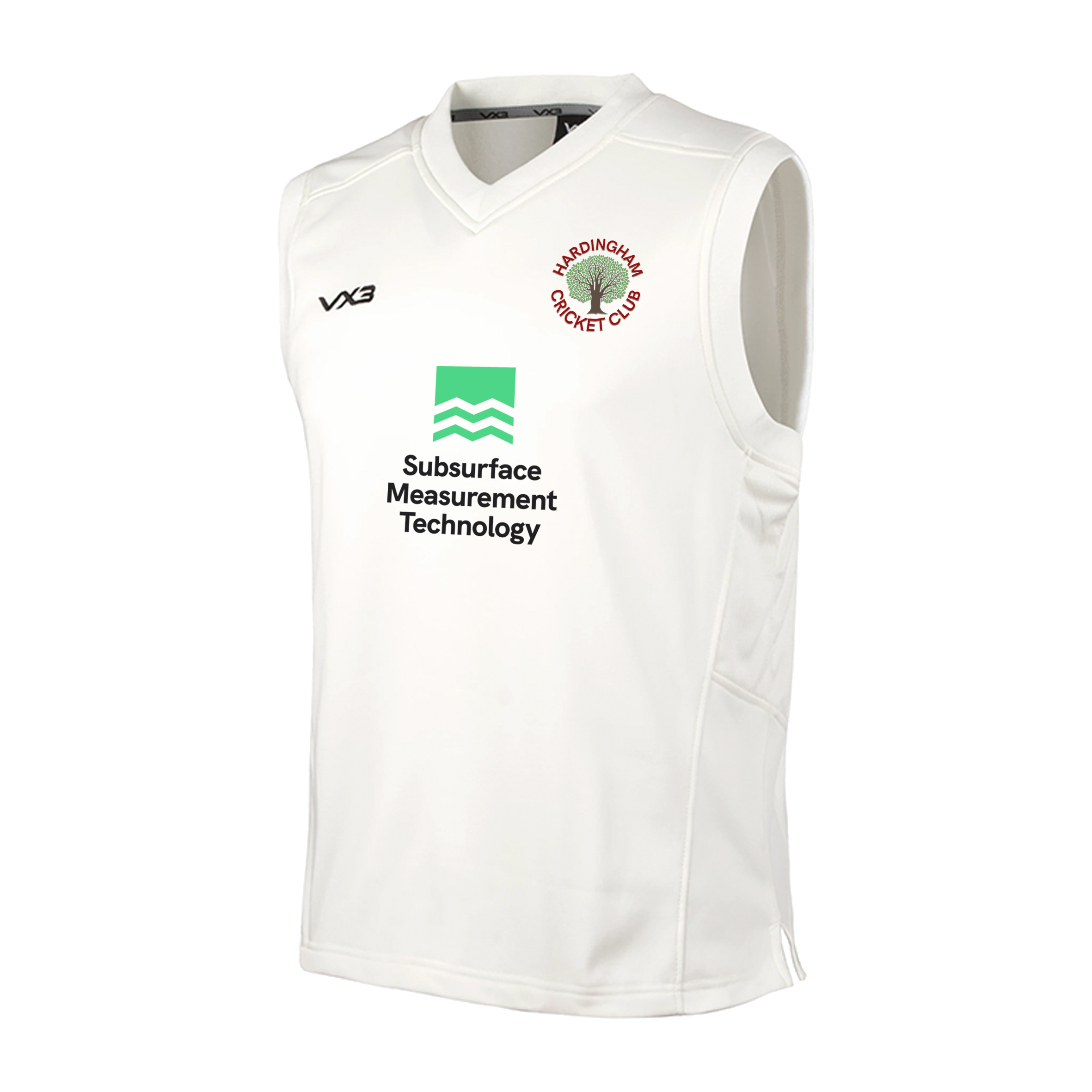 Hardingham Cricket Club Whites Youth Elite Slipover