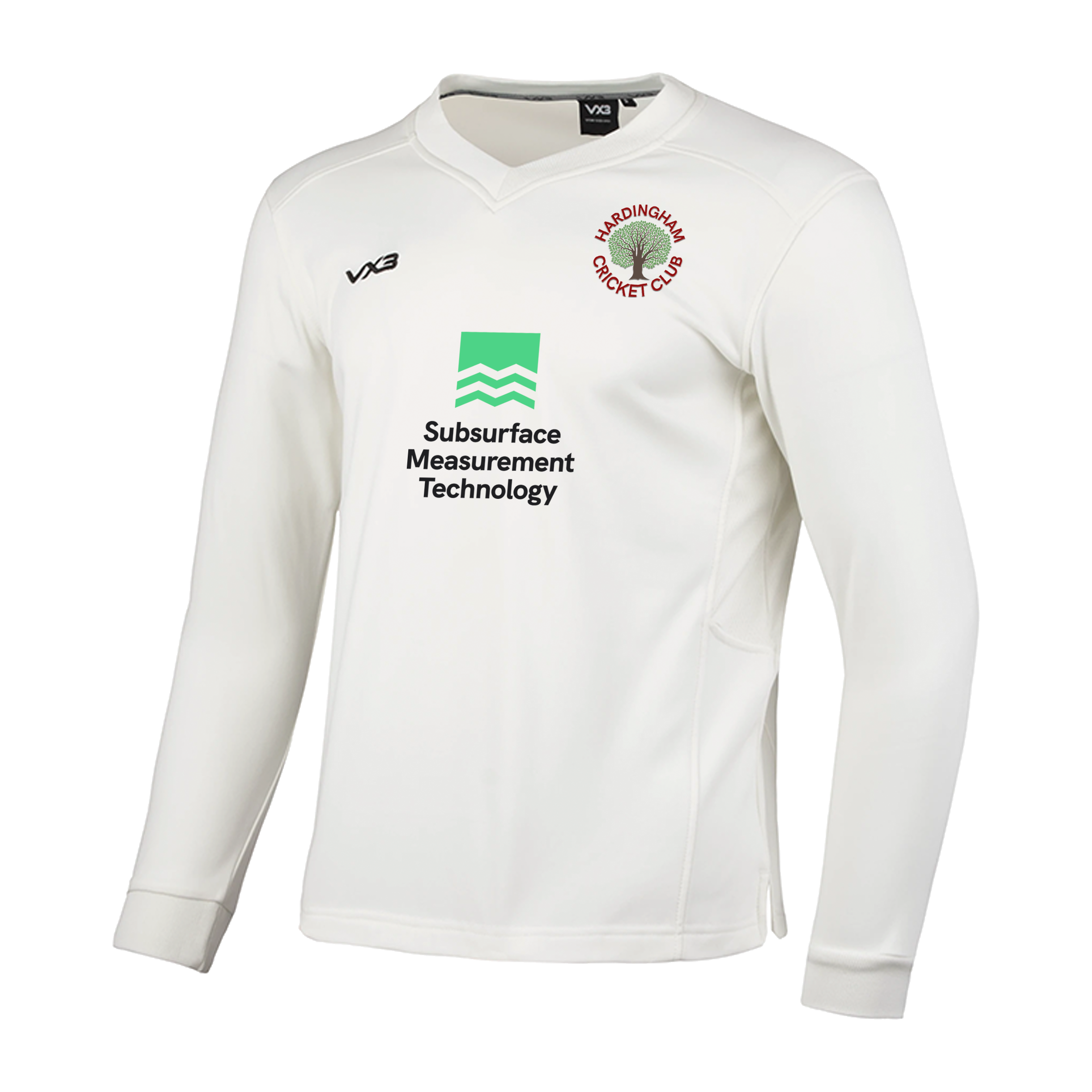 Hardingham Cricket Club Whites Elite Sweatshirt