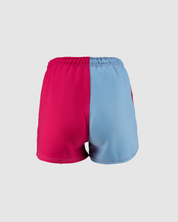Harlequin Short Hot Pink/Sky