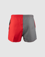 Harlequin Short Red/Dark Grey