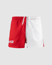 Harlequin Short Red/White