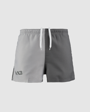 Harlequin Short Silver/Dark Grey Youth