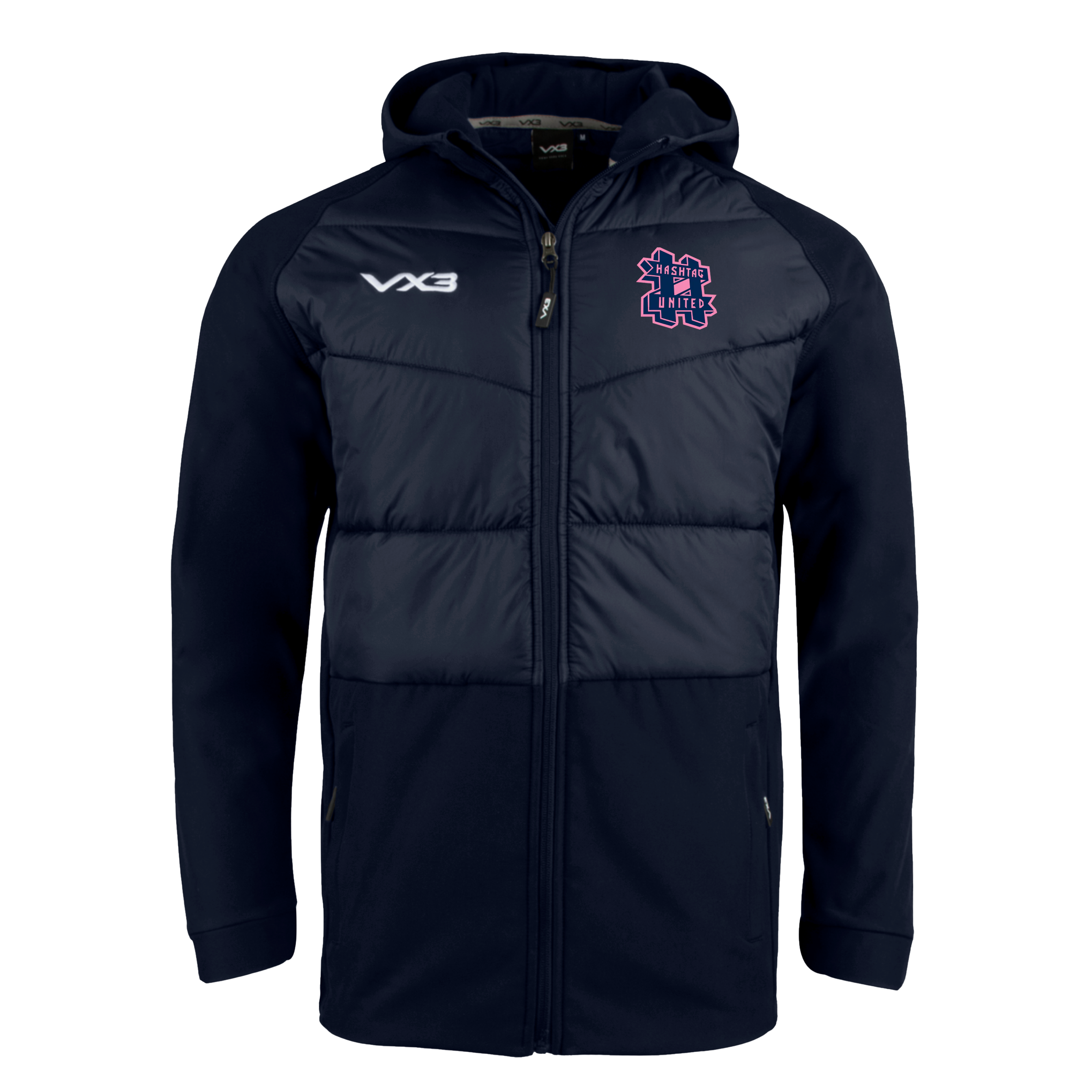 Hashtag United FC Youth Tempest Hybrid Jacket - Adult Sizing