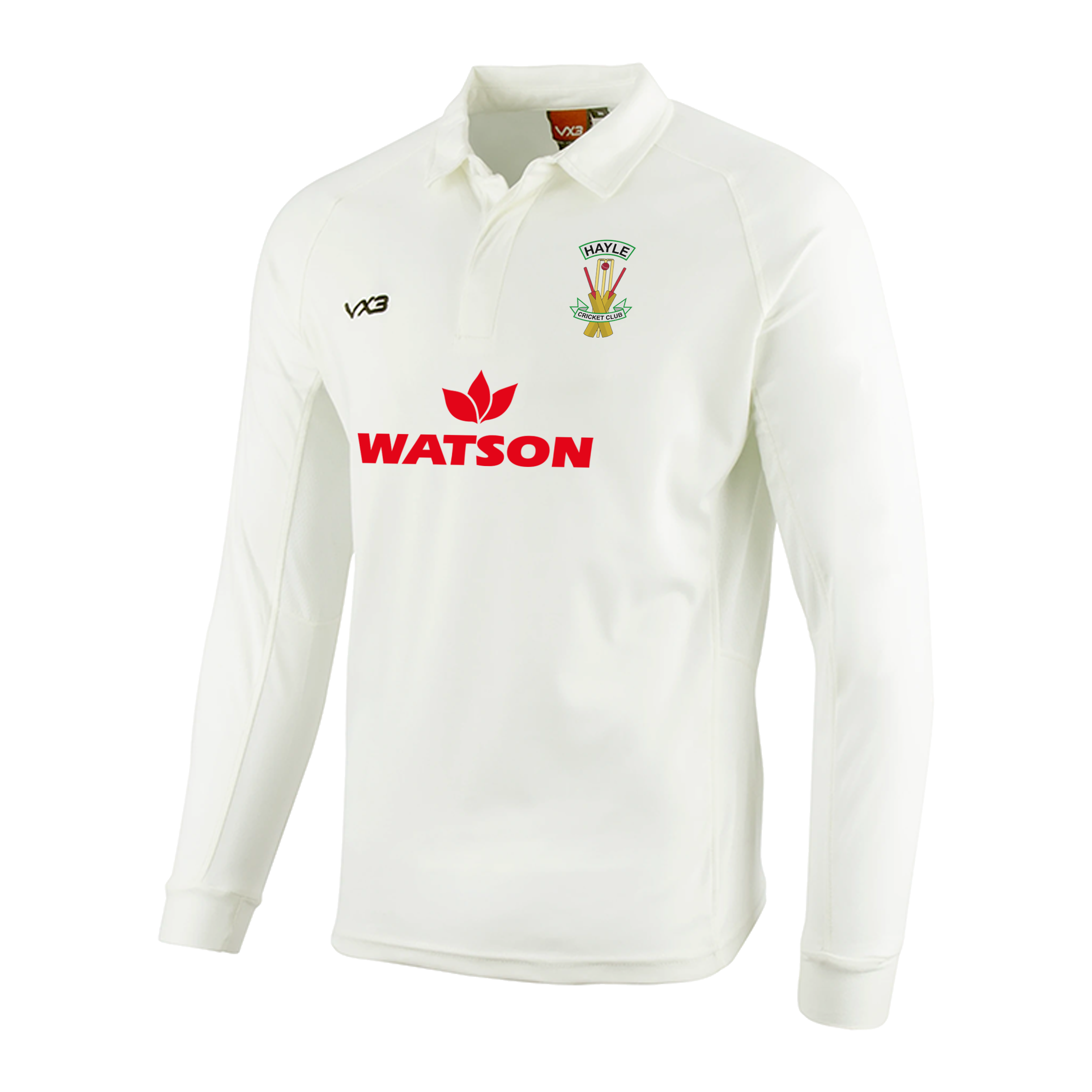 Hayle Cricket Club Youth Long Sleeve Shirt