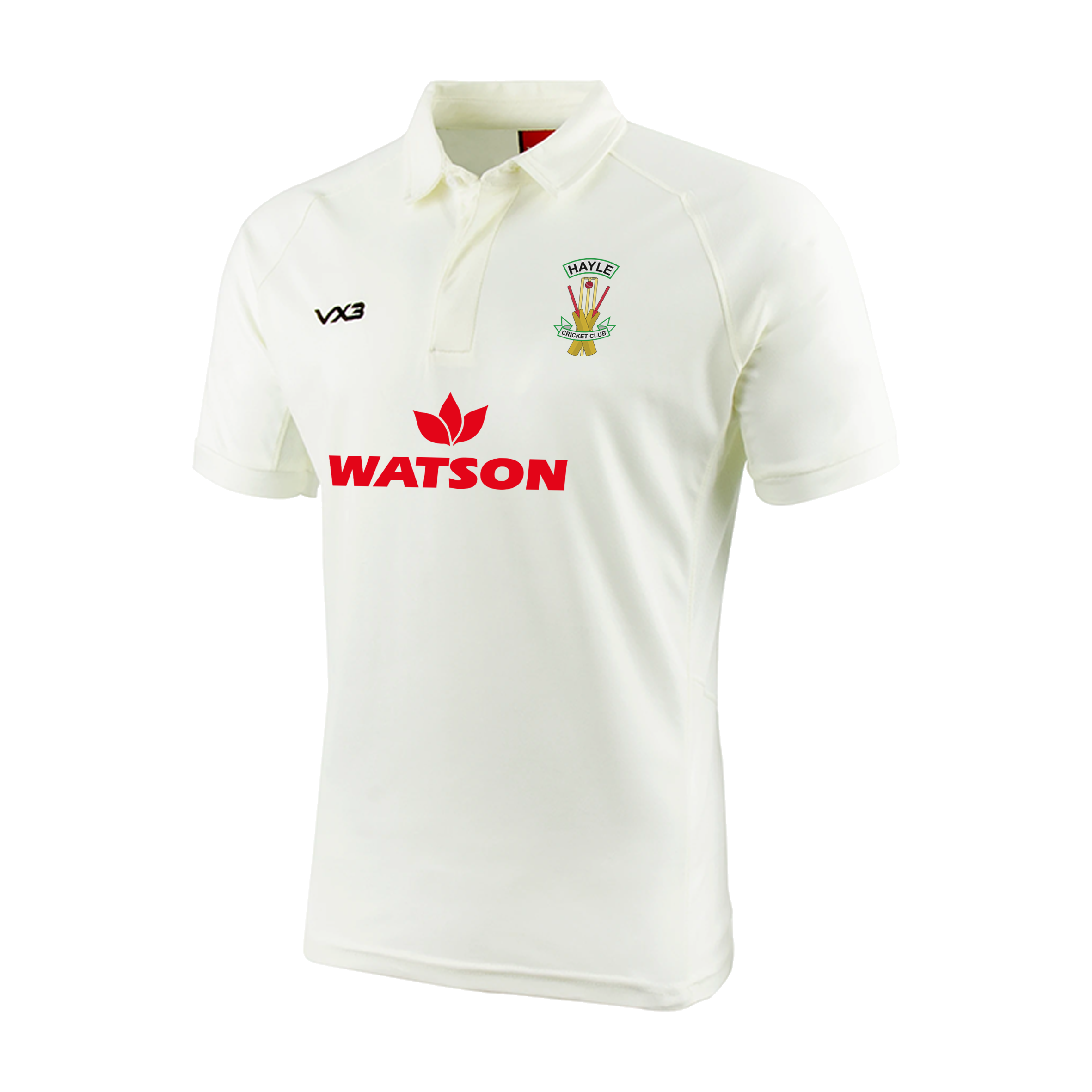 Hayle Cricket Club Youth Short Sleeve Shirt