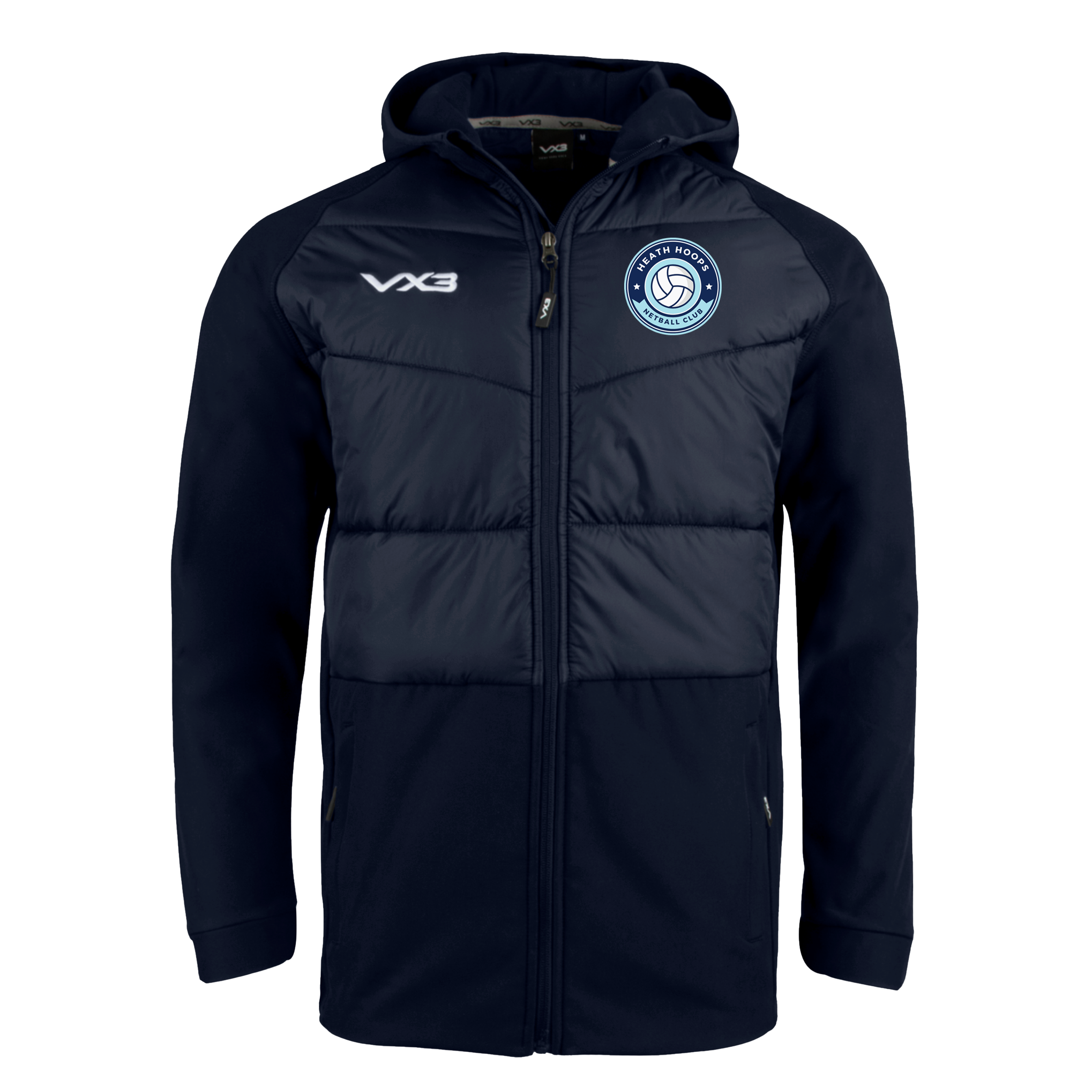 Heath Hoops Netball Club Tempest Hybrid Jacket