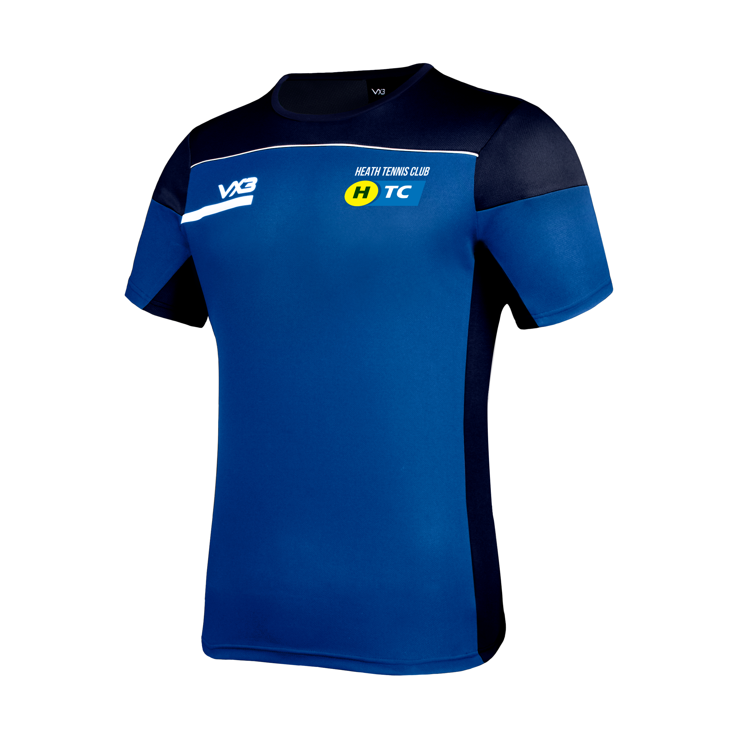Heath Tennis Club Opus Tee - Royal Navy