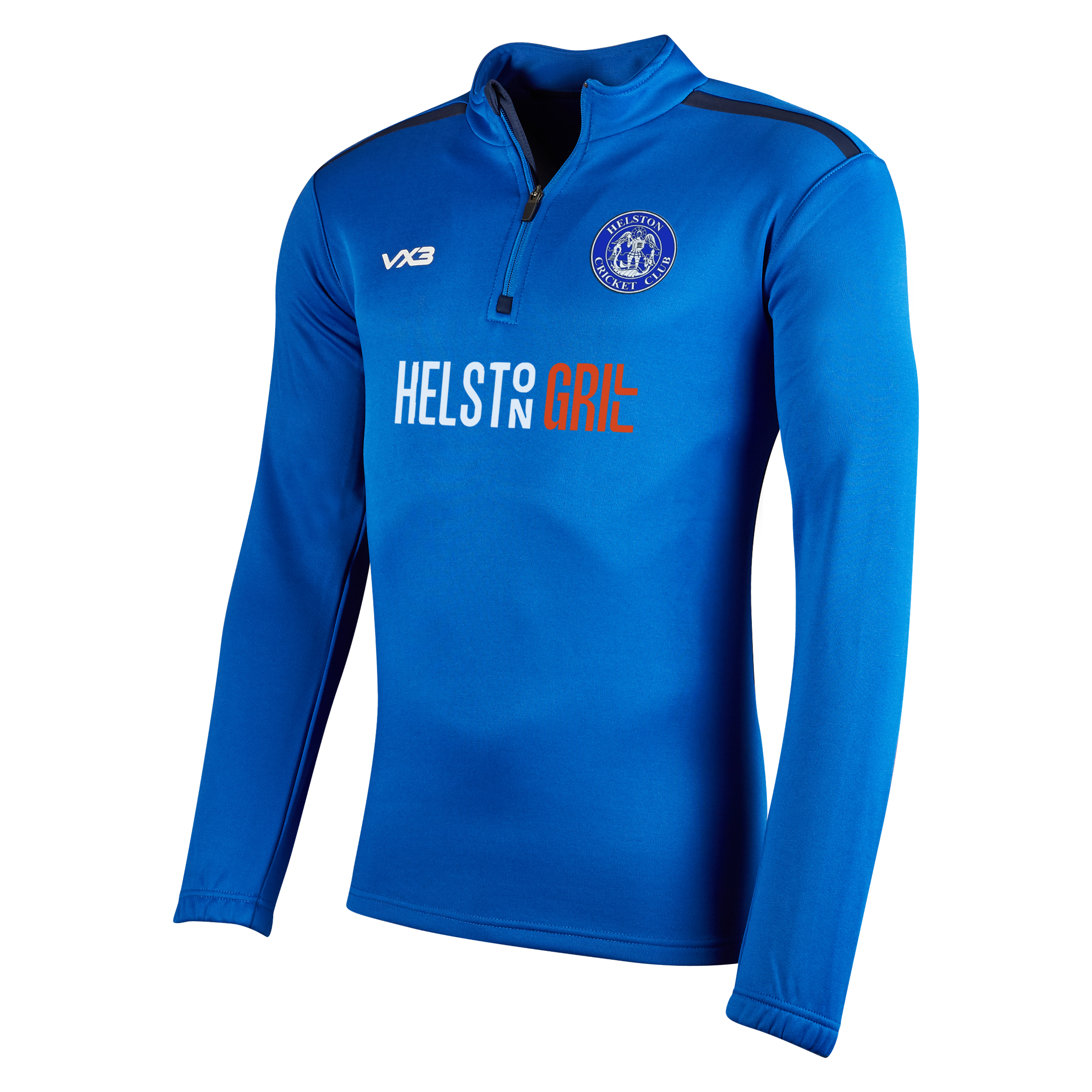 Helston Cricket Club Fortis Quarter Zip Sweat