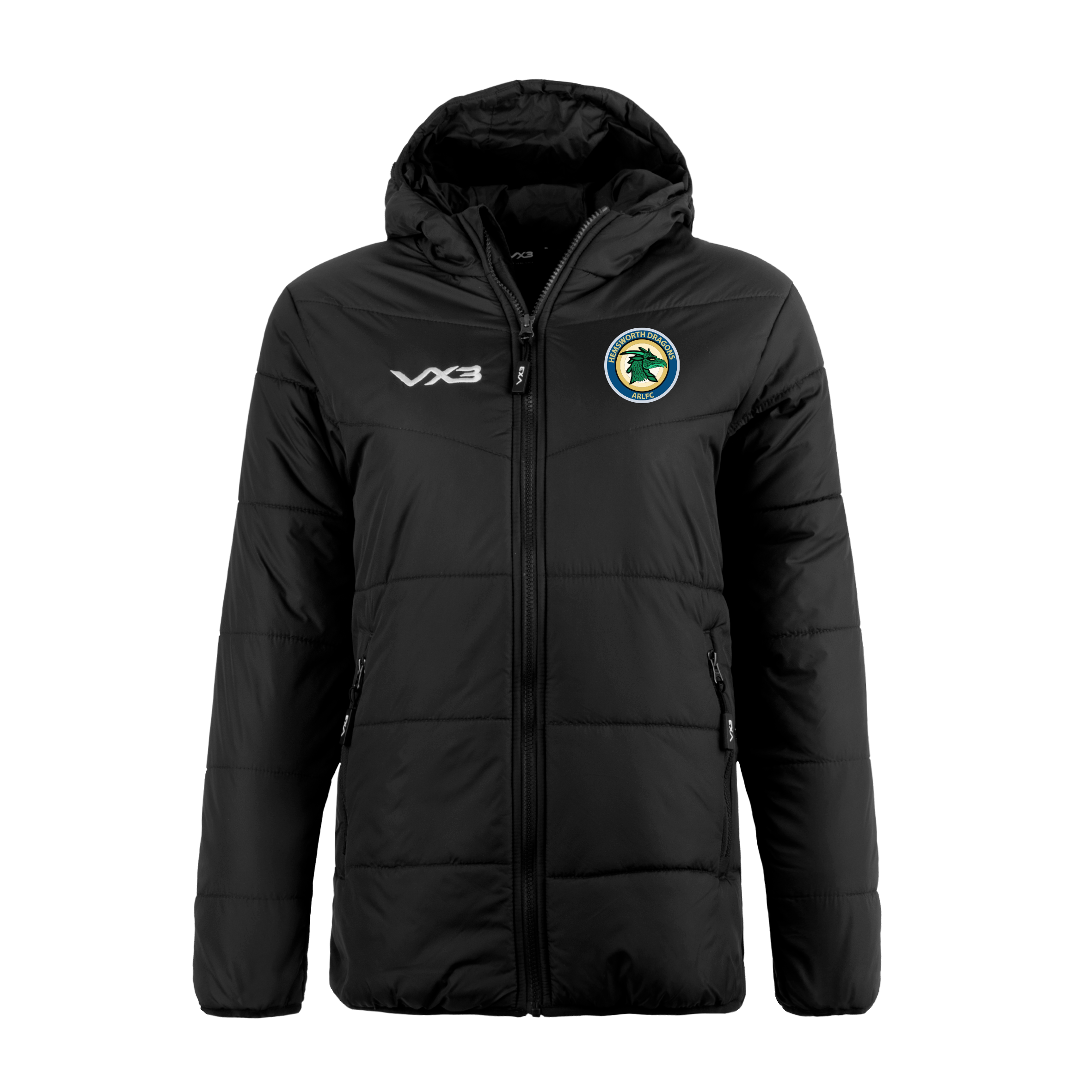 Hemsworth Dragons ARLFC Lorica Quilted Jacket Ladies