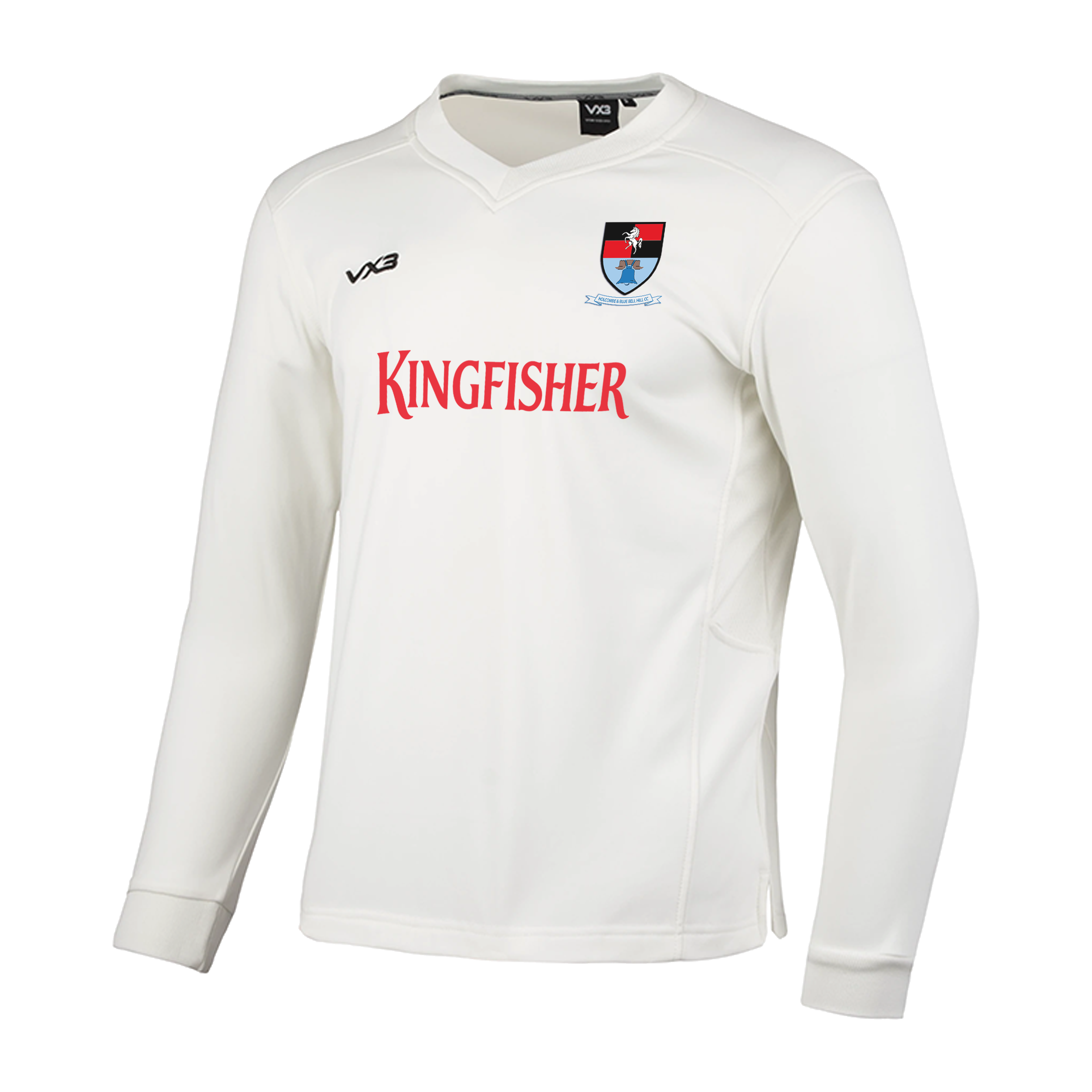Holcombe and Blue Bell Hill Cricket Club Whites Youth Elite Sweatshirt