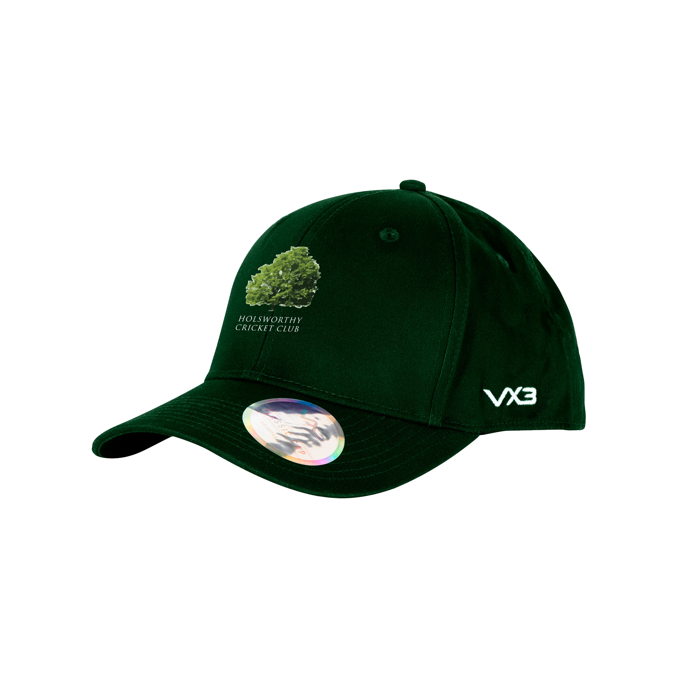 Holsworthy Cricket Club Classic Cap Bottle Green