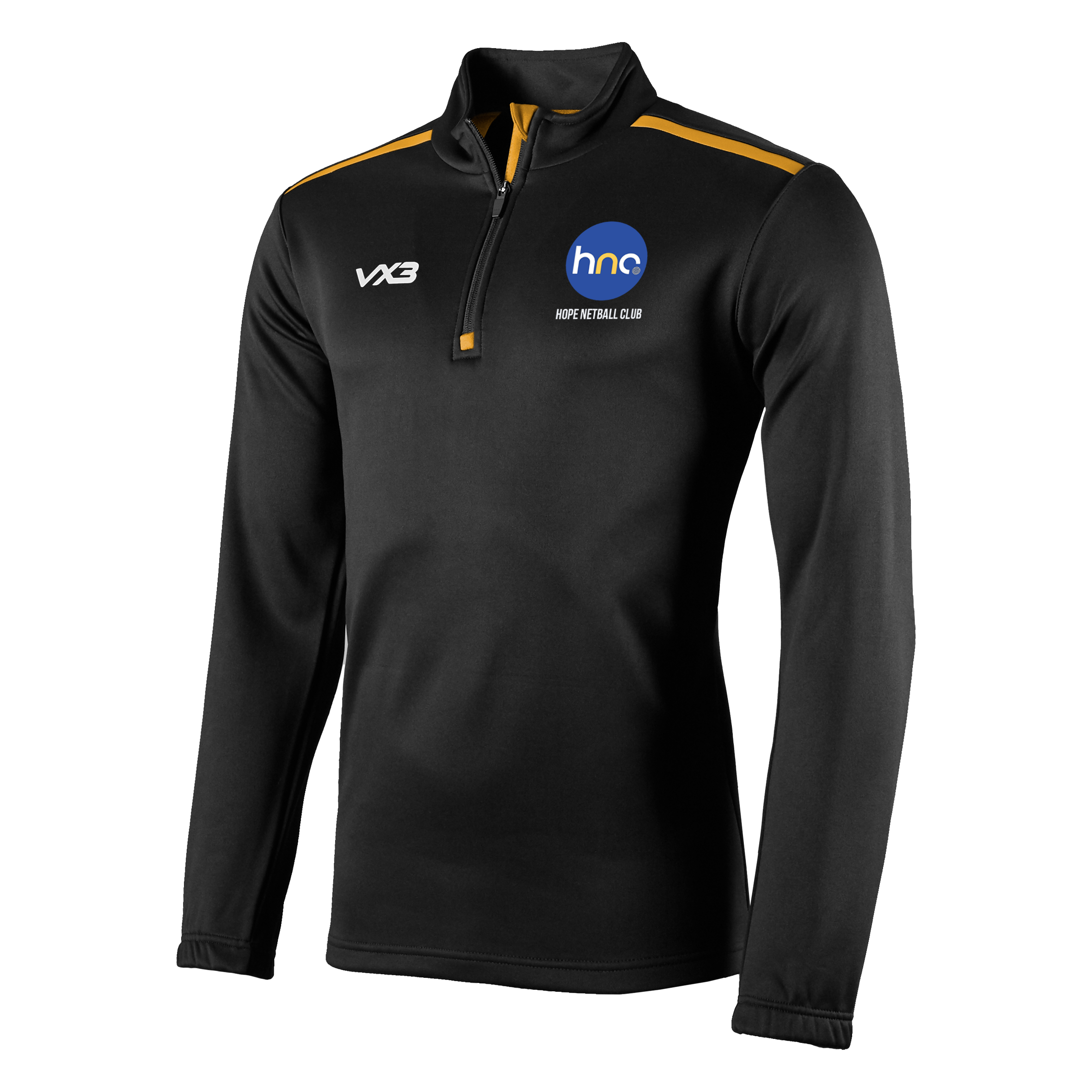 Hope Netball Club Fortis Youth Quarter Zip Sweat