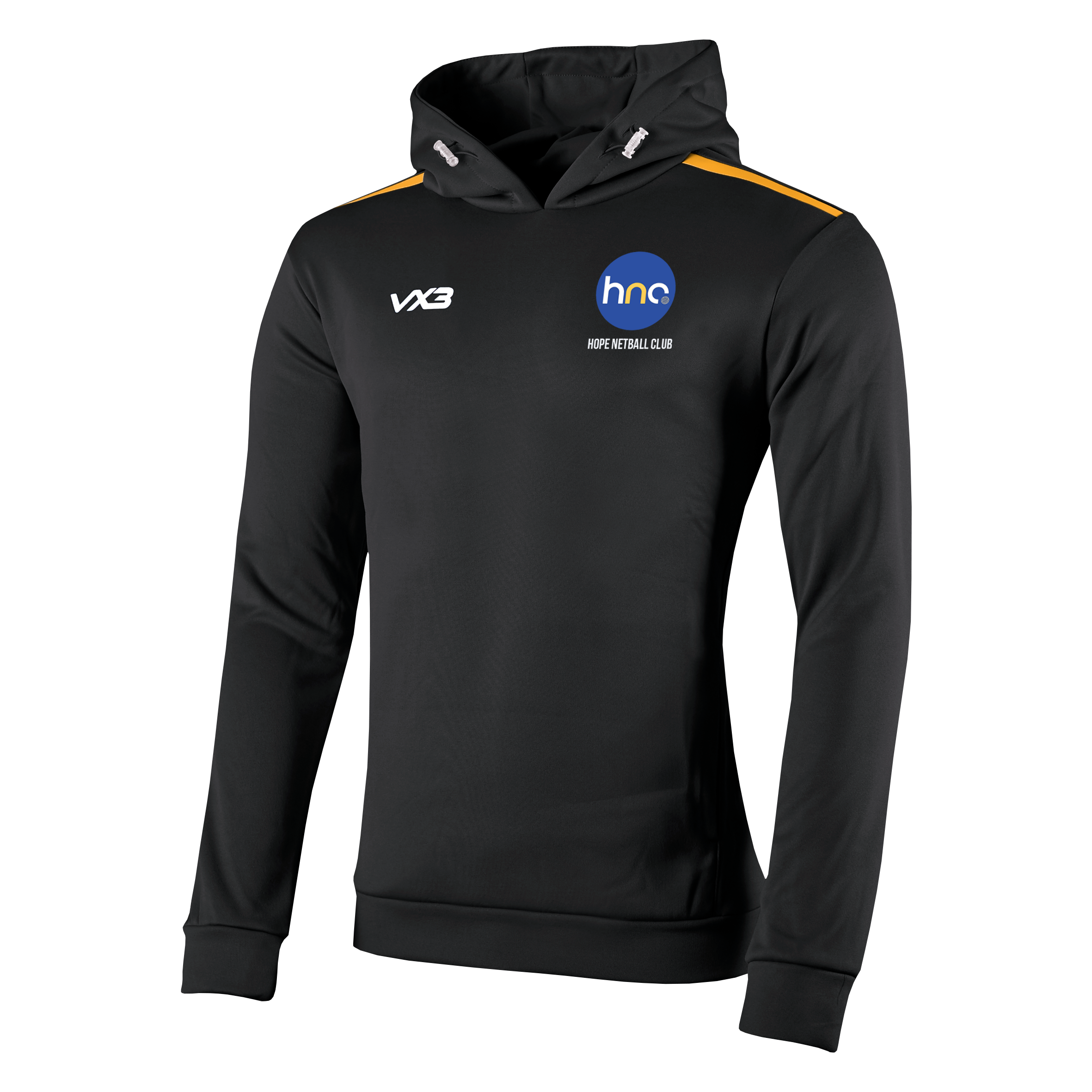 Hope Netball Club Black Fortis Youth Hoodie