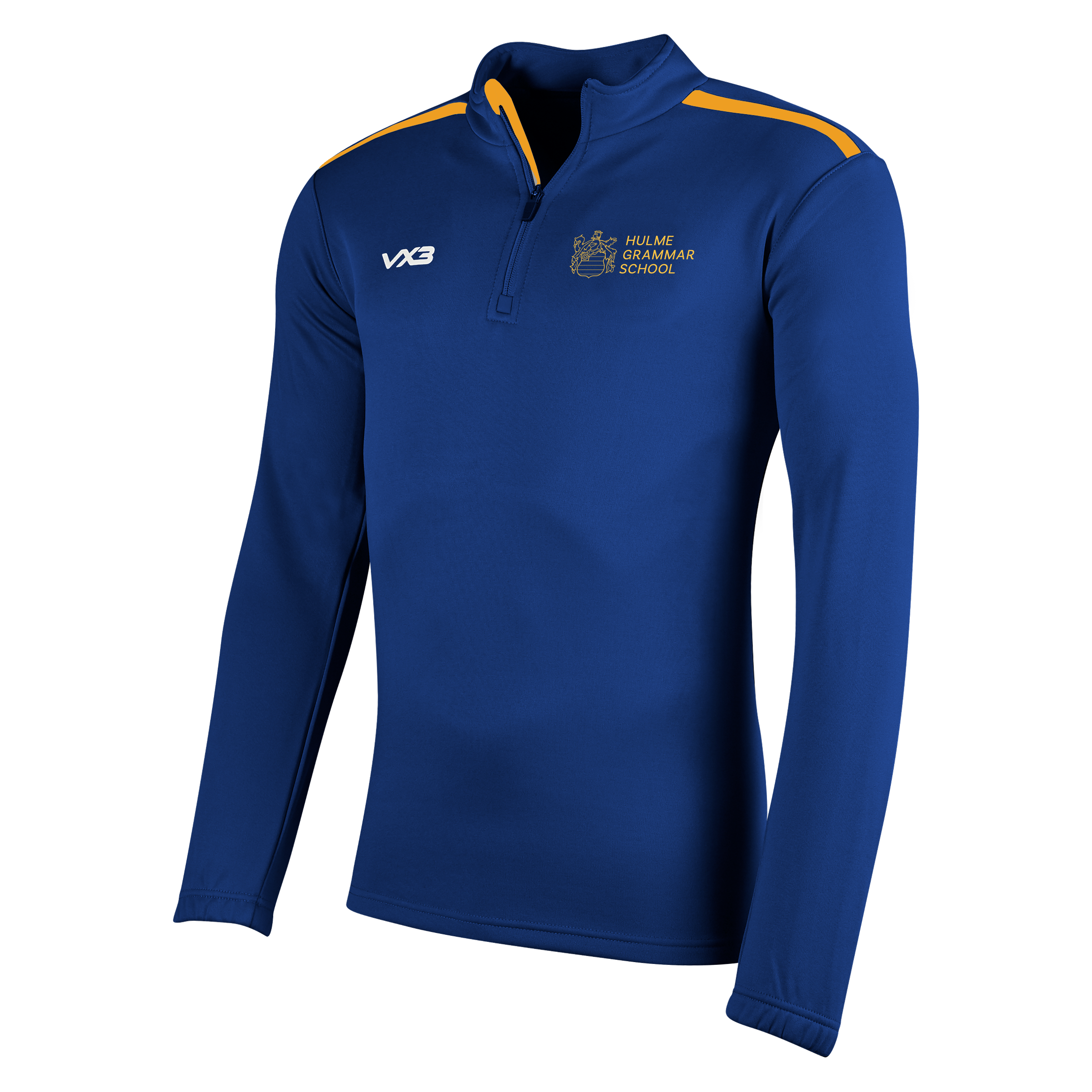 Hulme Grammar School Fortis Youth Quarter Zip Sweat