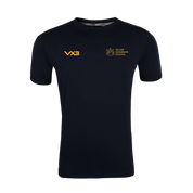 Hulme Grammar School Navy Womens Invicta Club Tee- Assheton