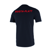 Hulme Grammar School Navy Womens Invicta Club Tee - Booth-Platt