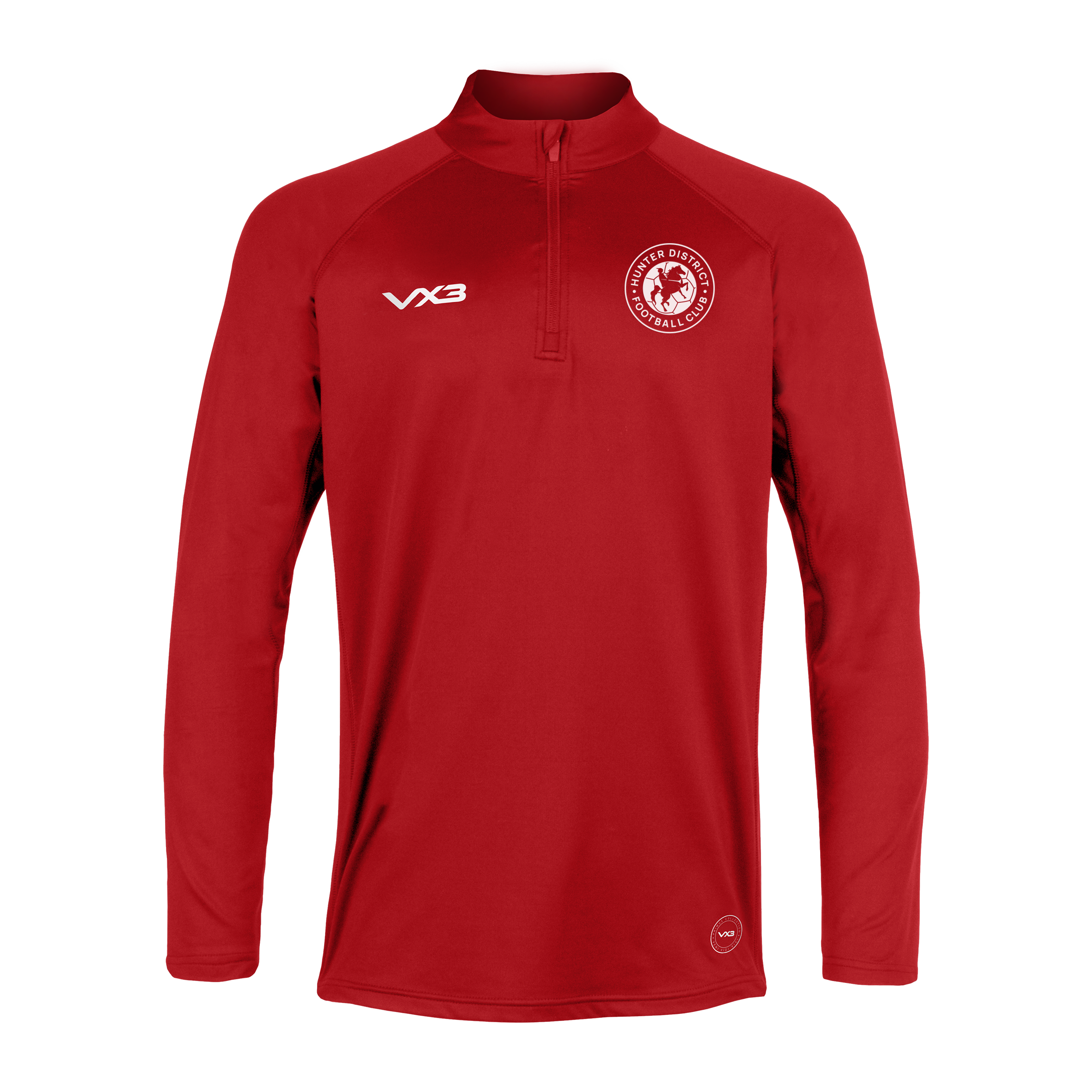 Hunter District FC Red Primus Youth Quarter Zip