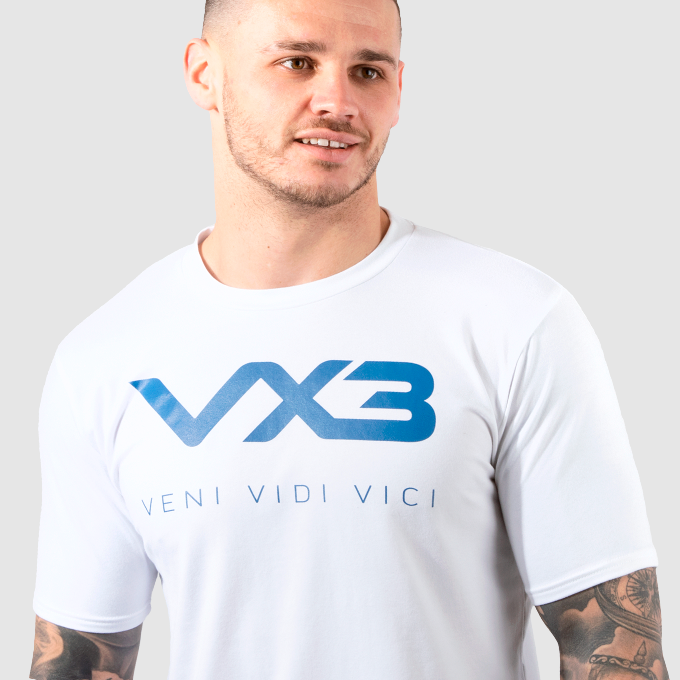 Invicta Tee White/Royal