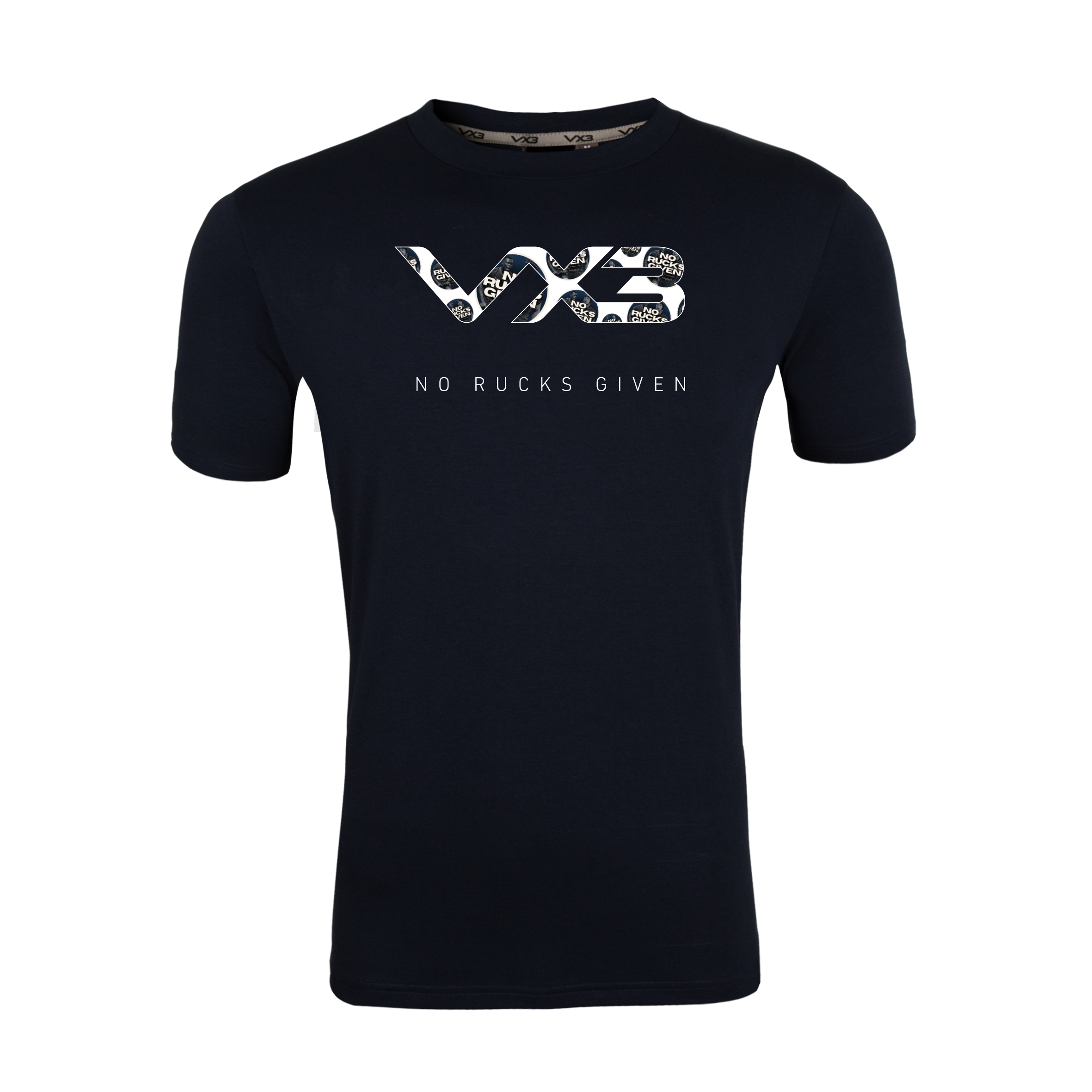 No Rucks Given Navy Invicta Club Tee