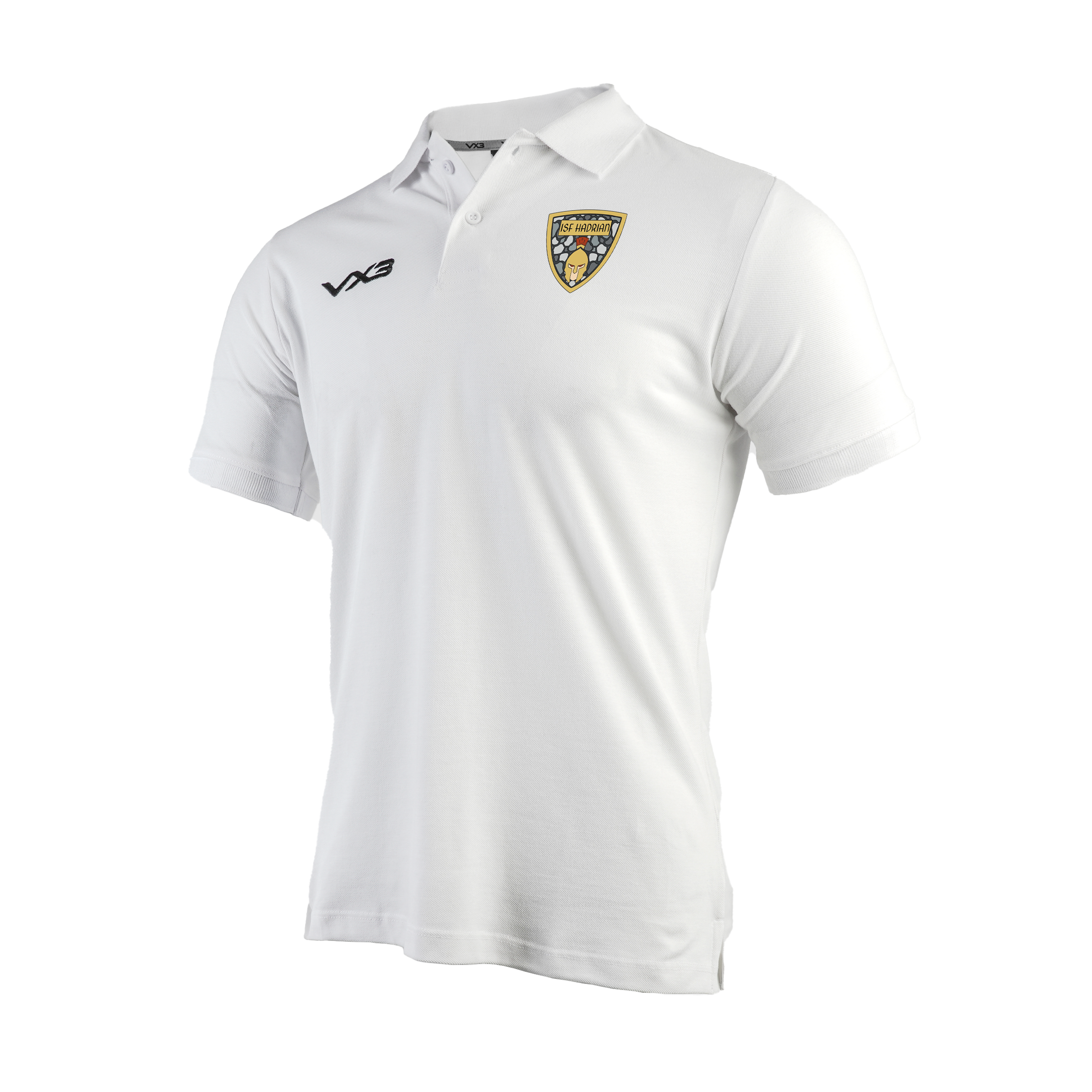 ISF Hadrian FC Primus Polo Shirt White