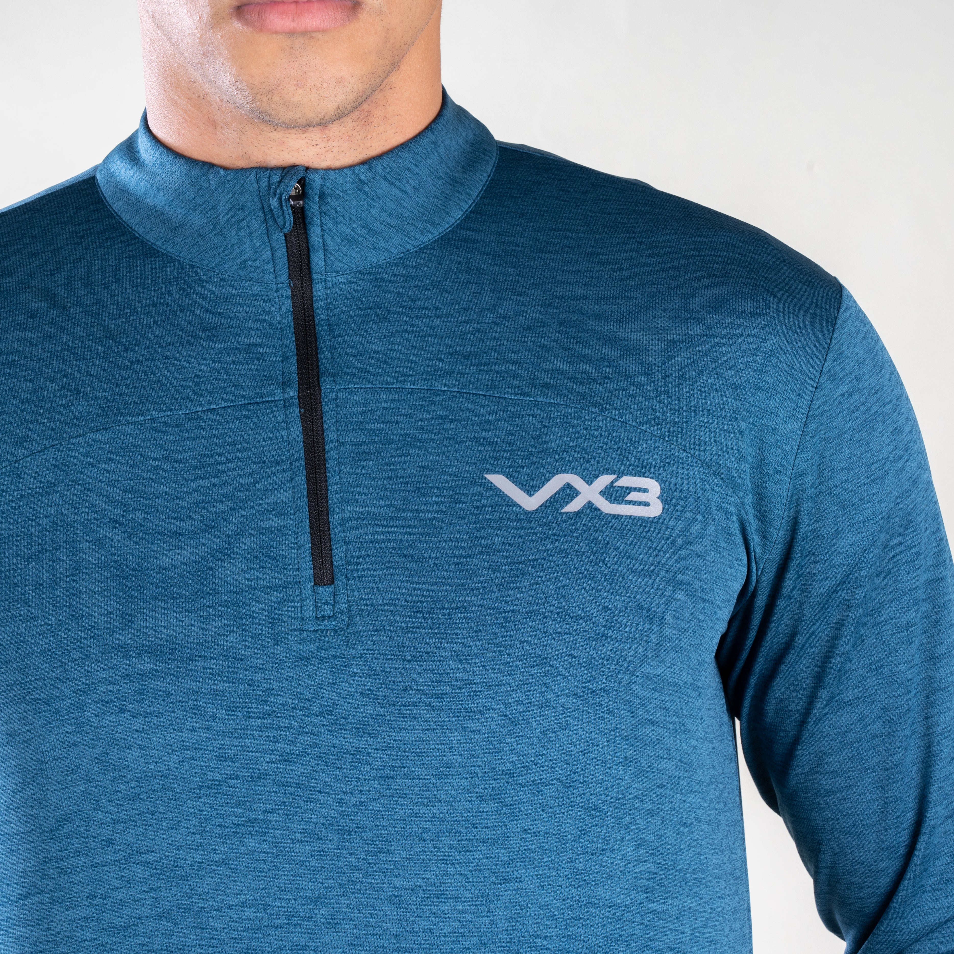 Ignis Lightweight Half Zip Mens Aegean Blue