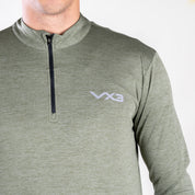 Ignis Lightweight Half Zip Mens Olive
