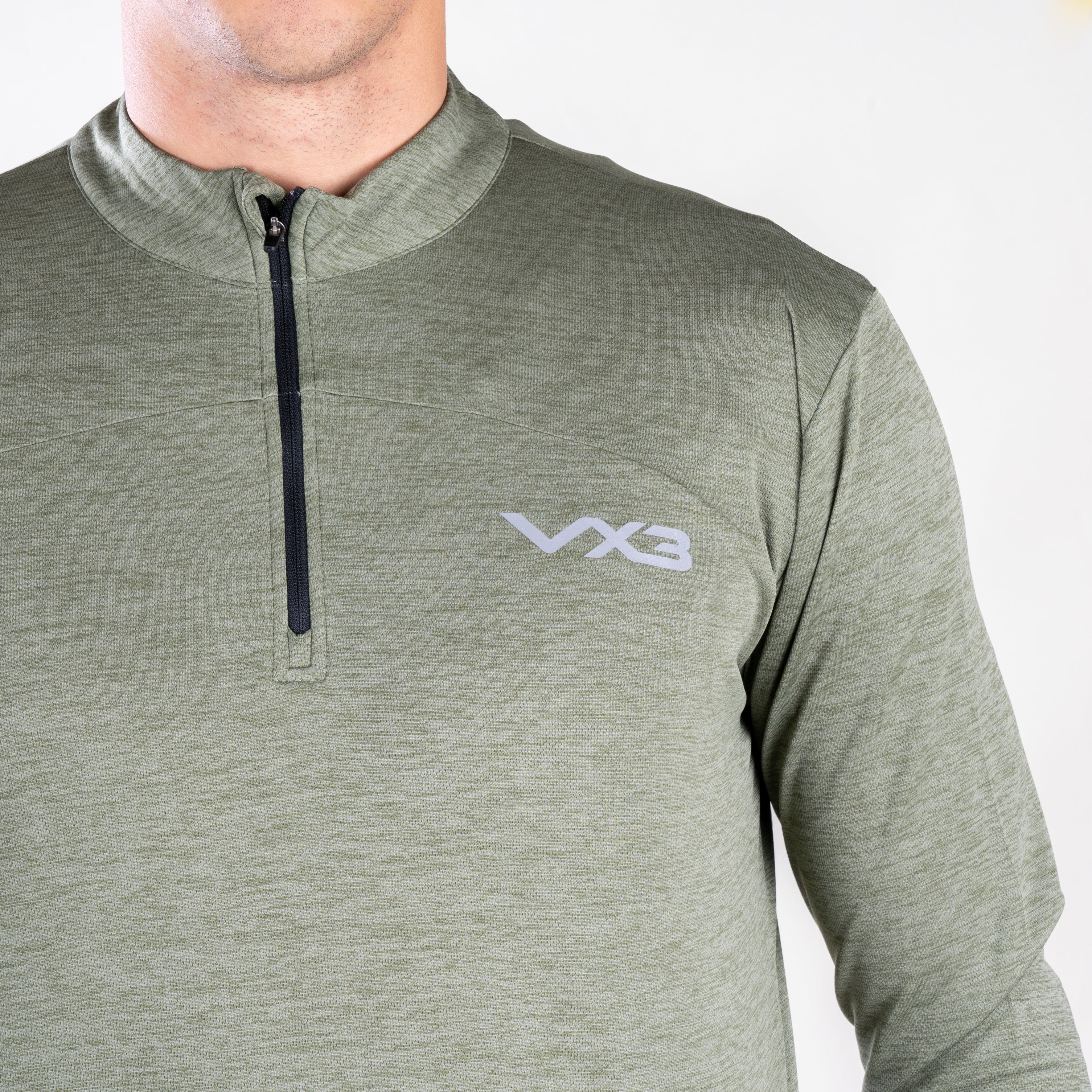 Ignis Lightweight Half Zip Mens Olive