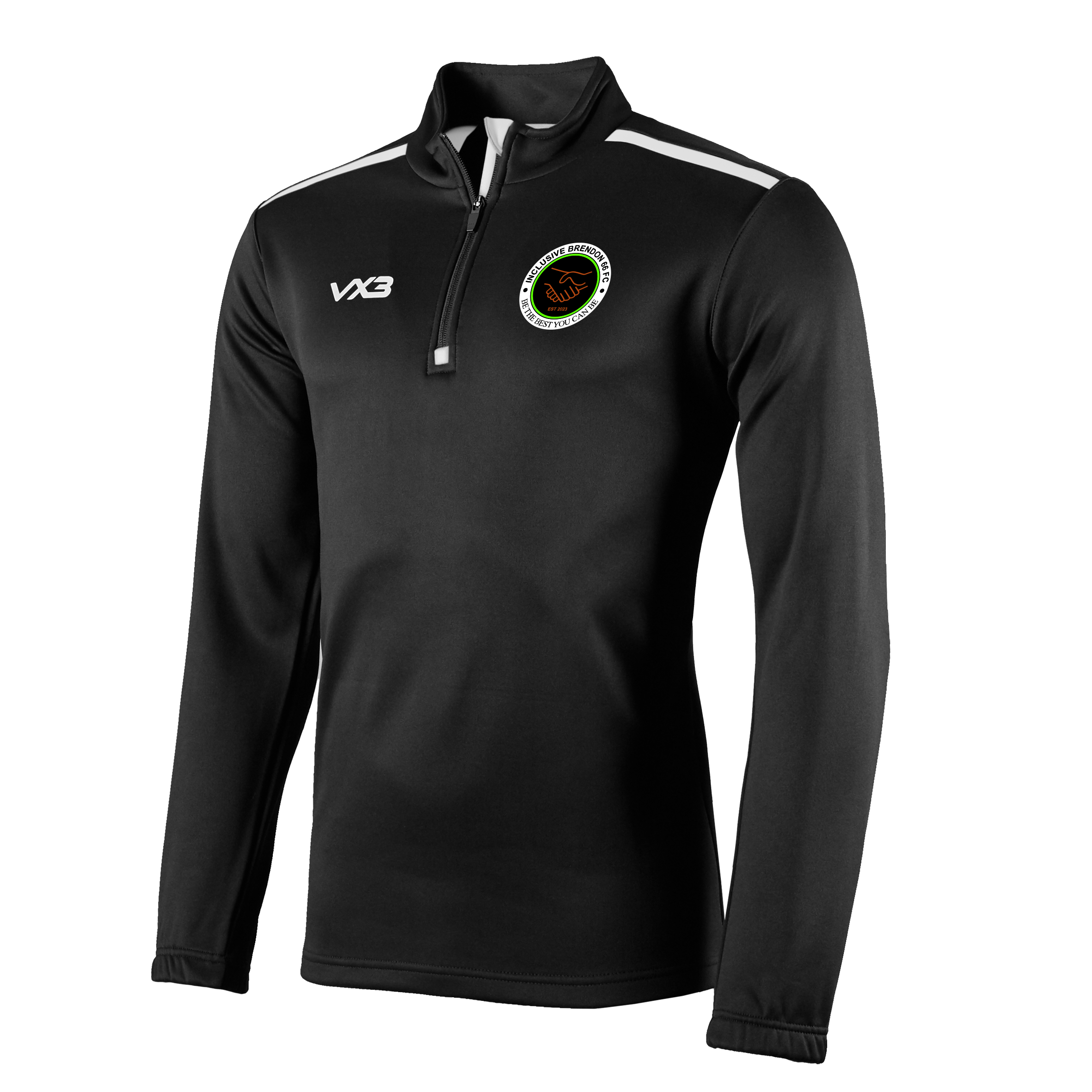 Inclusive Brendon 66 FC Fortis Quarter Zip Sweat