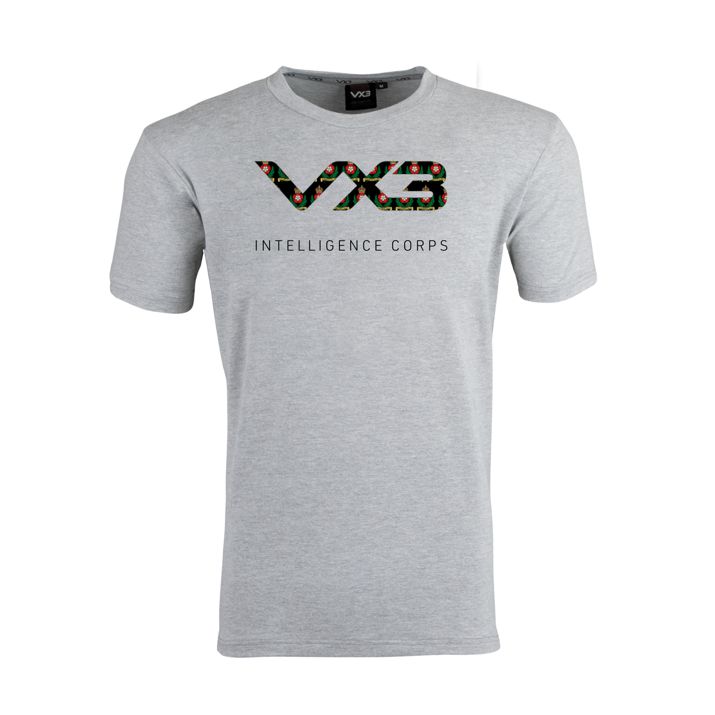 Intelligence Corps Rugby Marl Grey Invicta Tee
