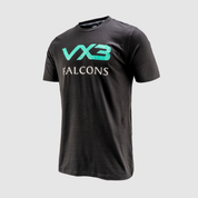 Newcastle Falcons 24/25 Invicta Tee-Black