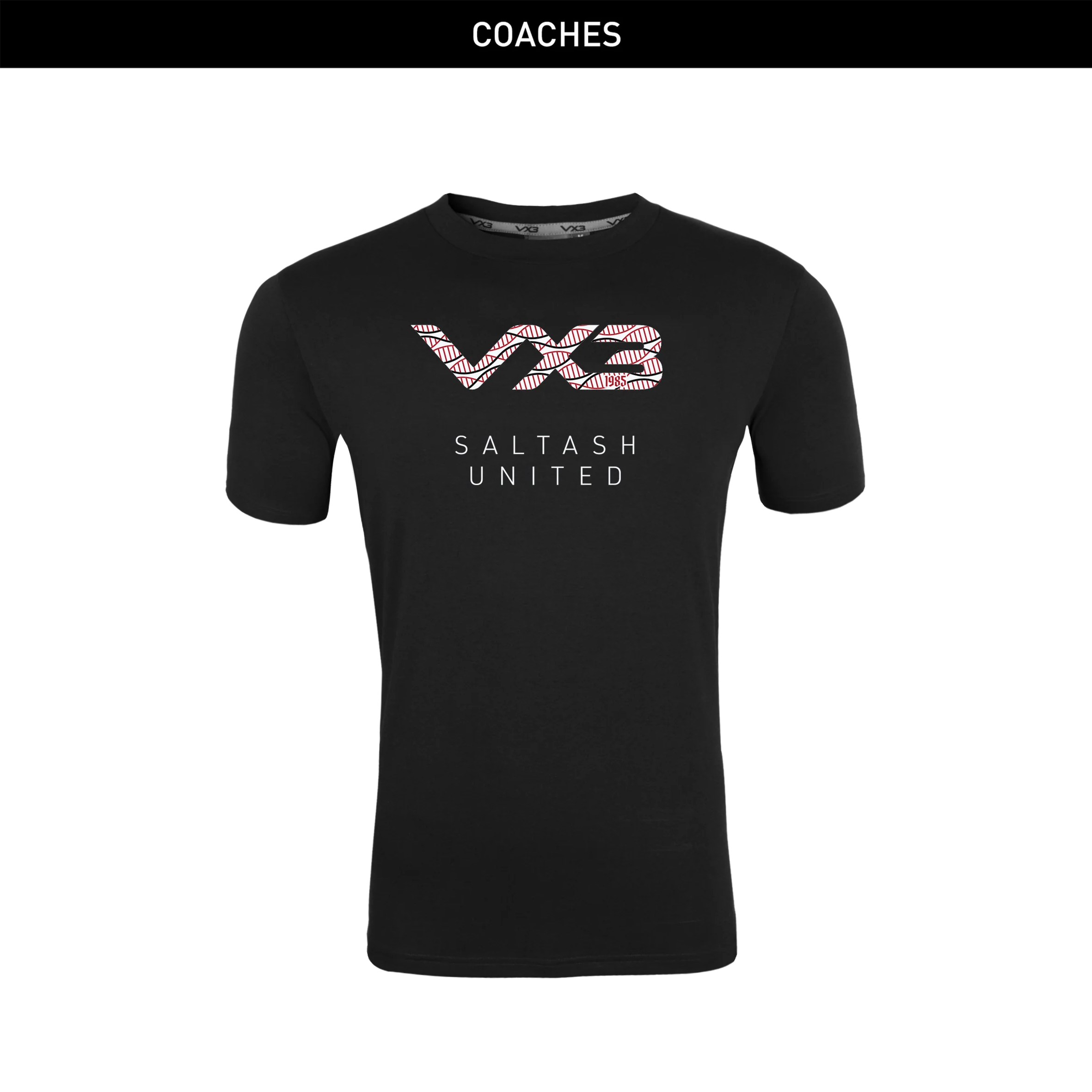 Saltash United Black Invicta Tee