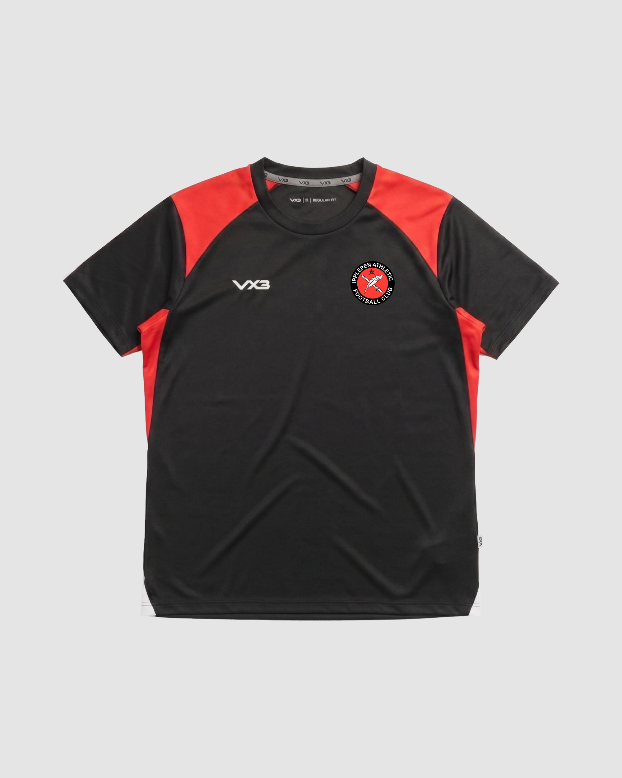 Ipplepen Athletic Football Club Black Vertex Tee