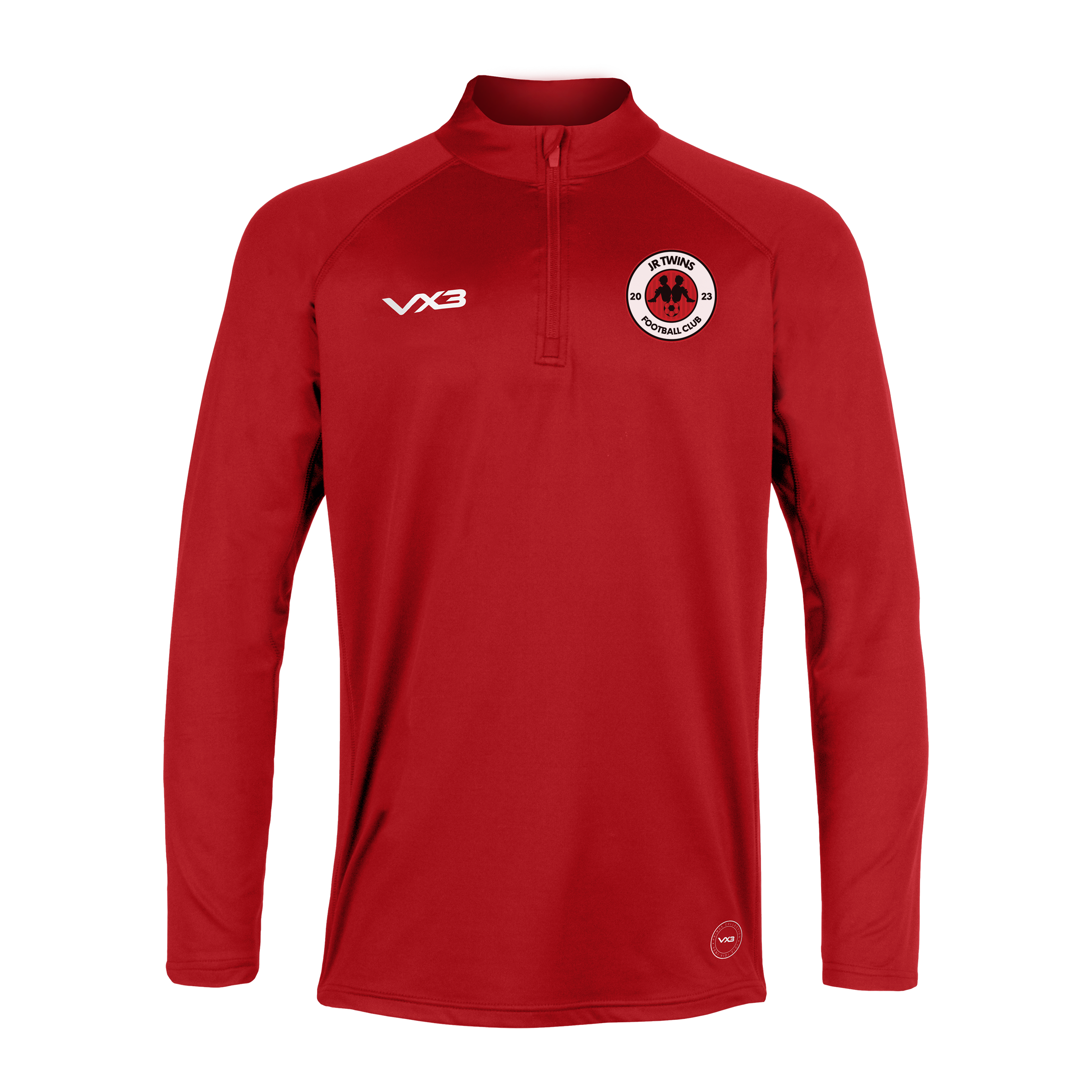 JR Twins FC Red Primus Youth Quarter Zip