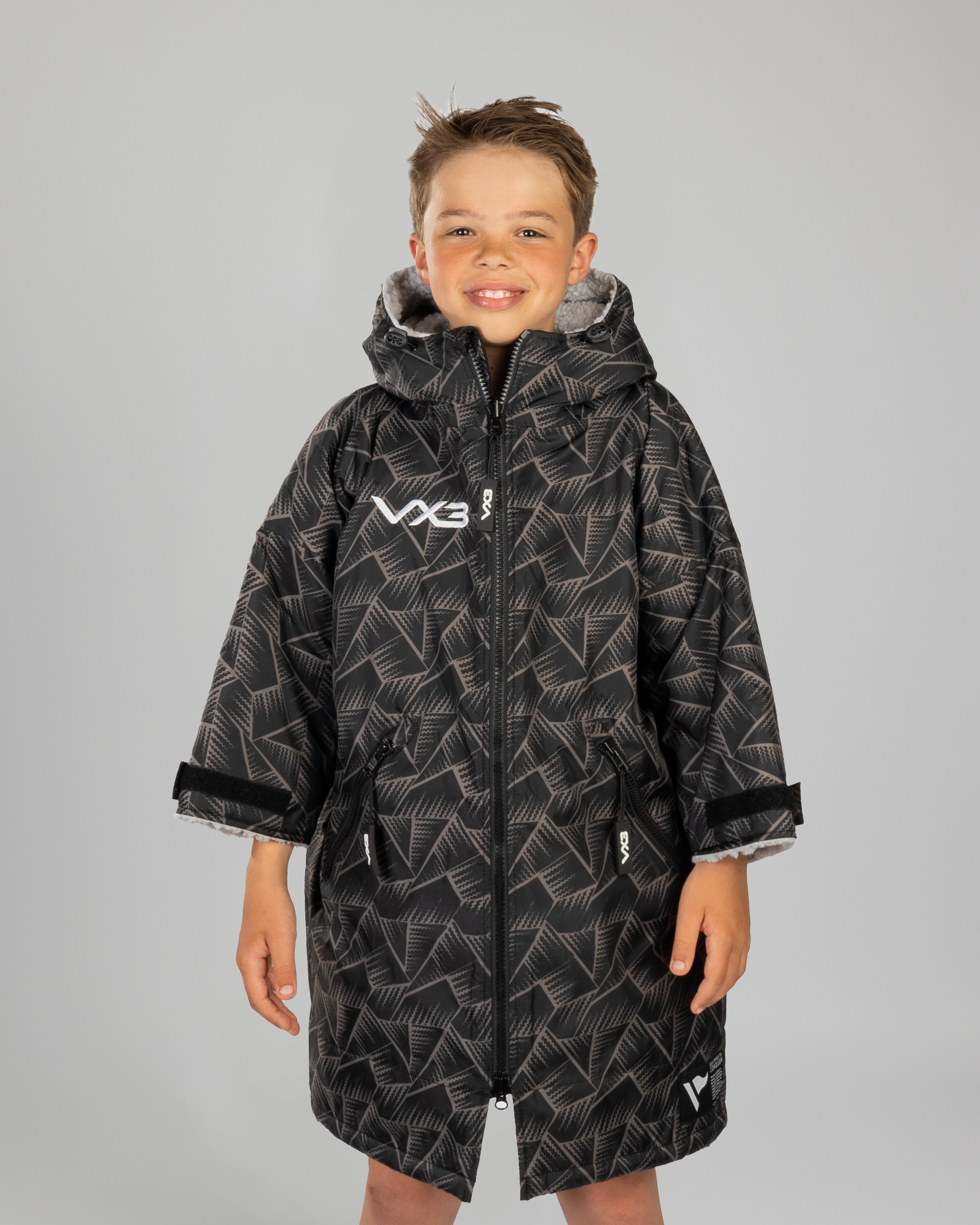 Duro Elite Sports Robe Storm/Grey Kids – VX3