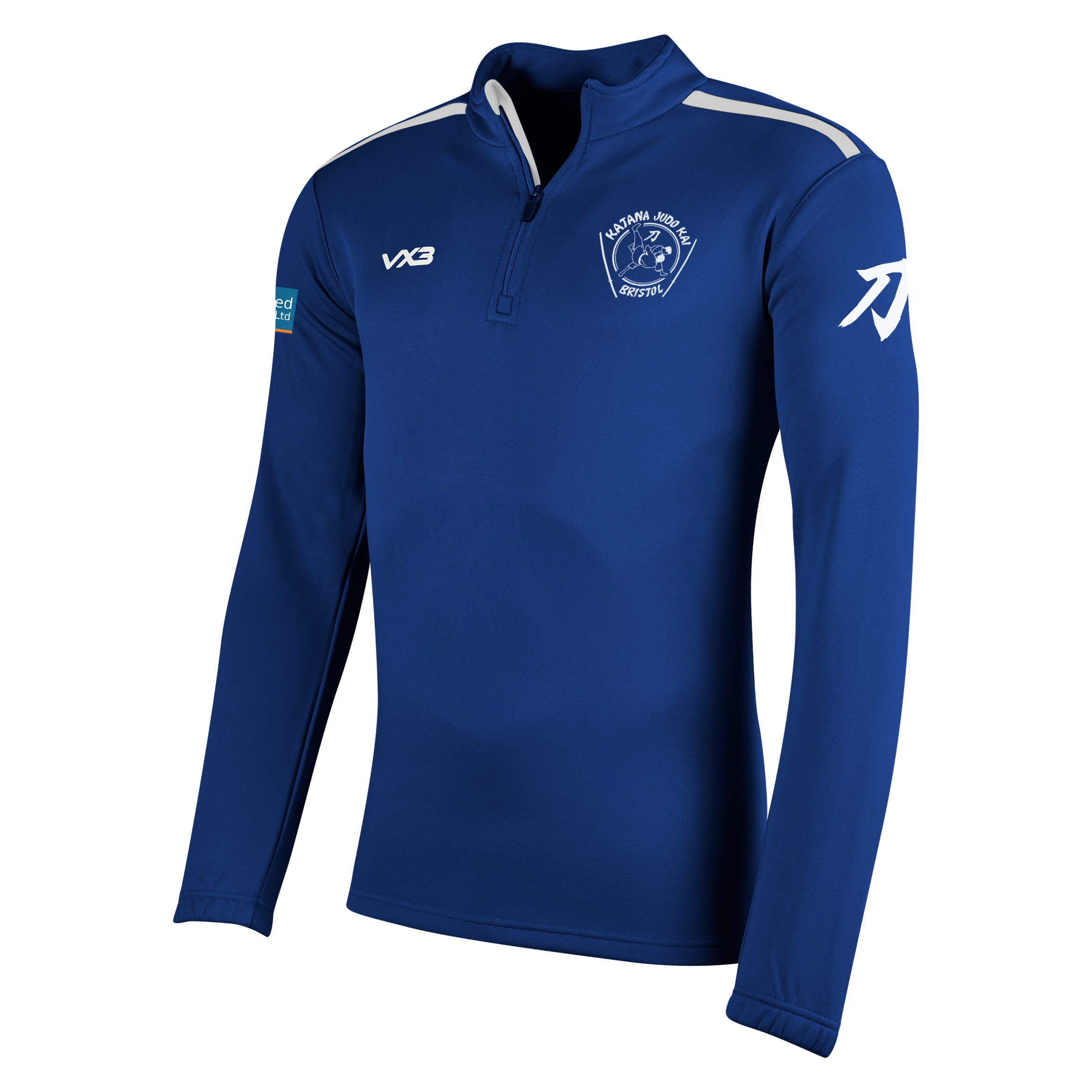 Katana Judo Kai Fortis Youth Quarter Zip Sweat