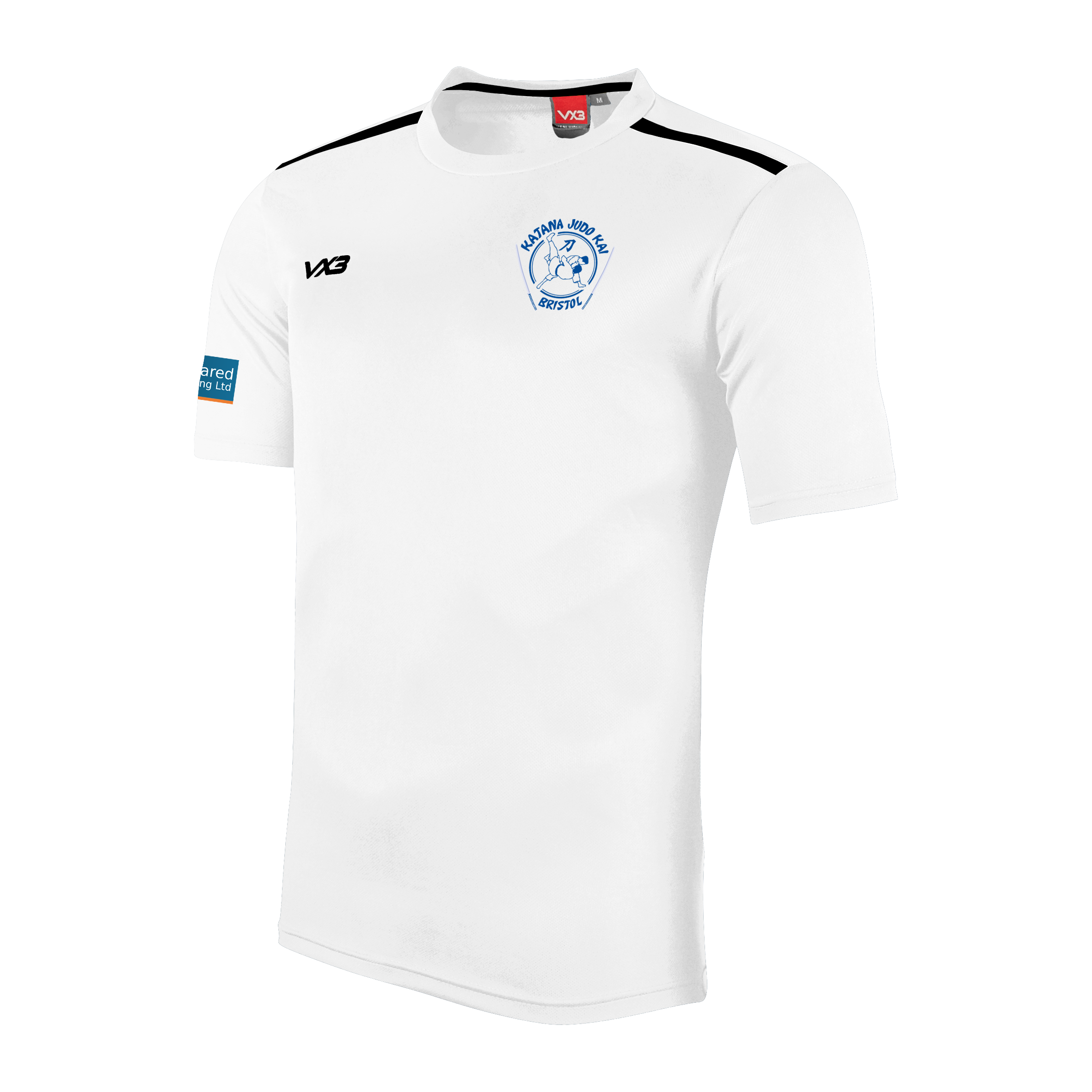 Katana Judo Kai White Fortis Youth Tee