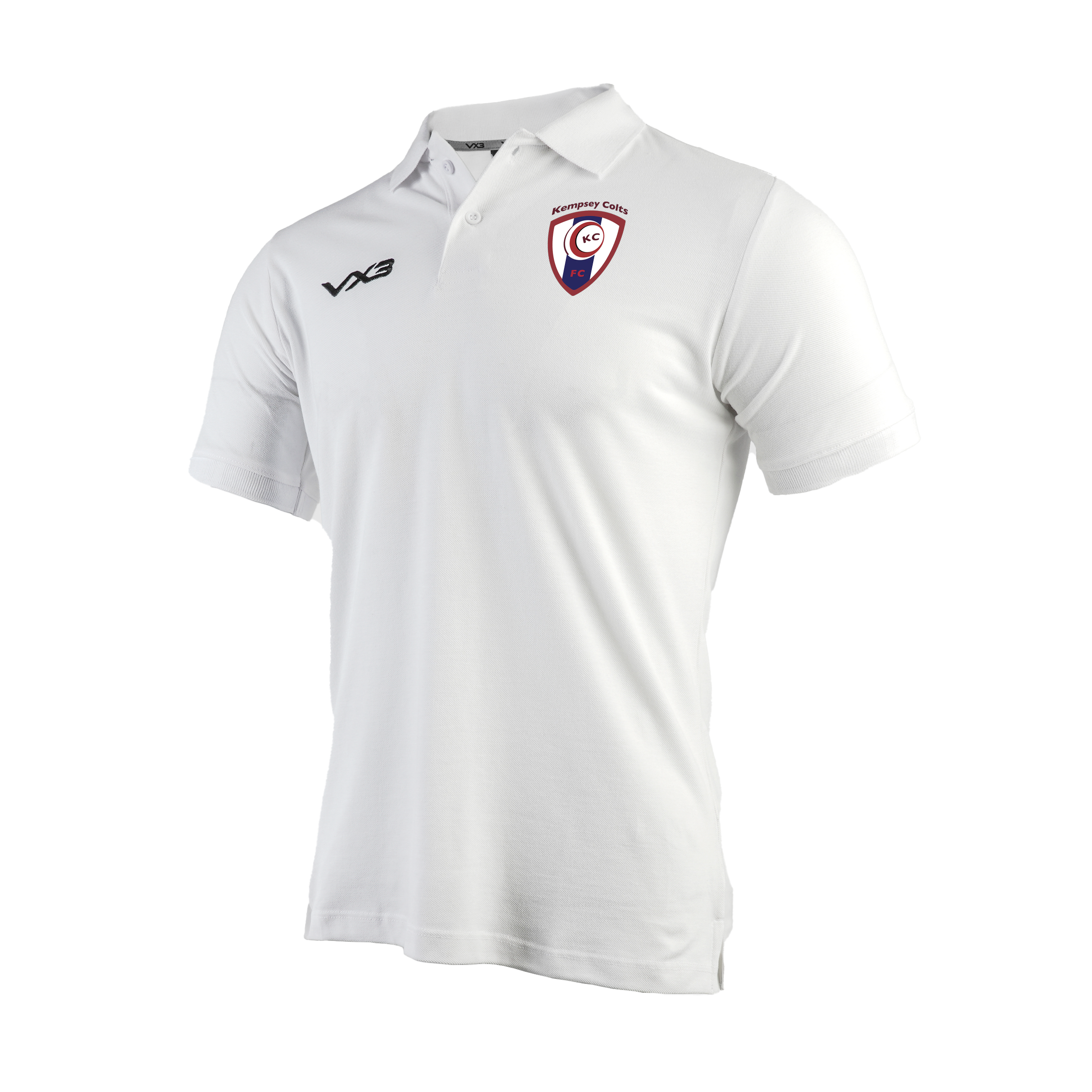 Kempsey Colts FC Primus Polo Shirt White