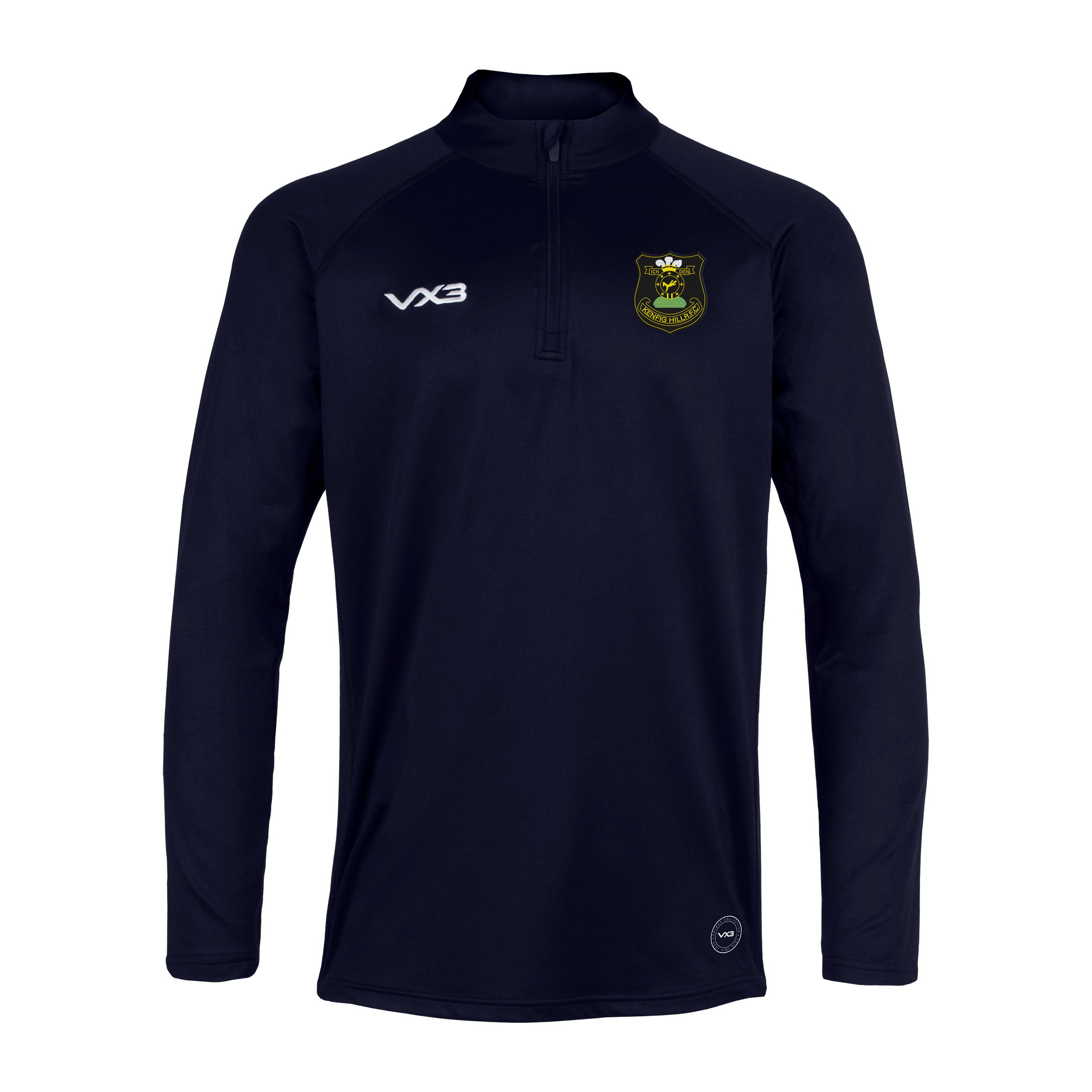 Kenfig Hill Rfc Kenfig Hill RFC Navy Primus Quarter Zip – VX3