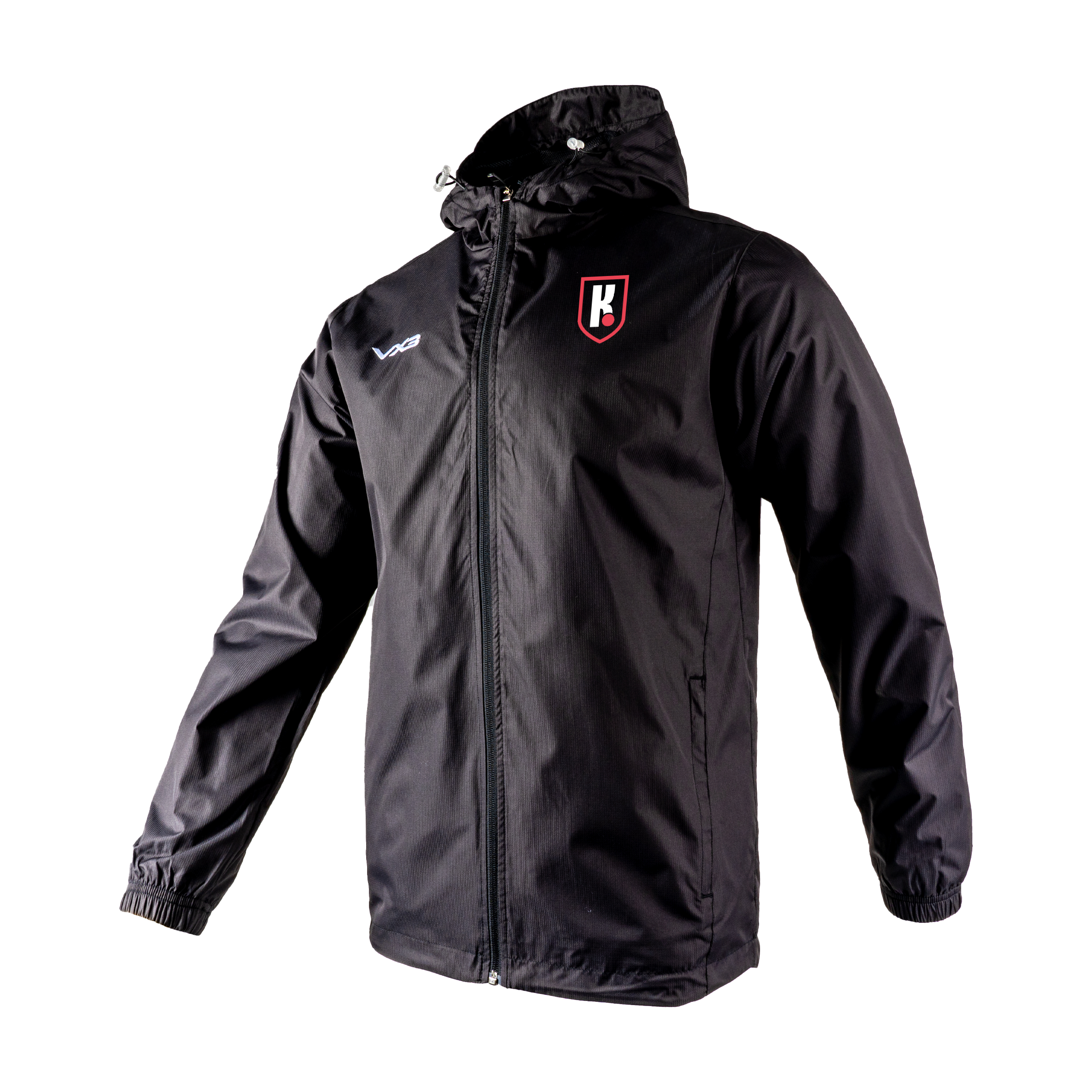 Kickstart Football Black Primus Rain Jacket
