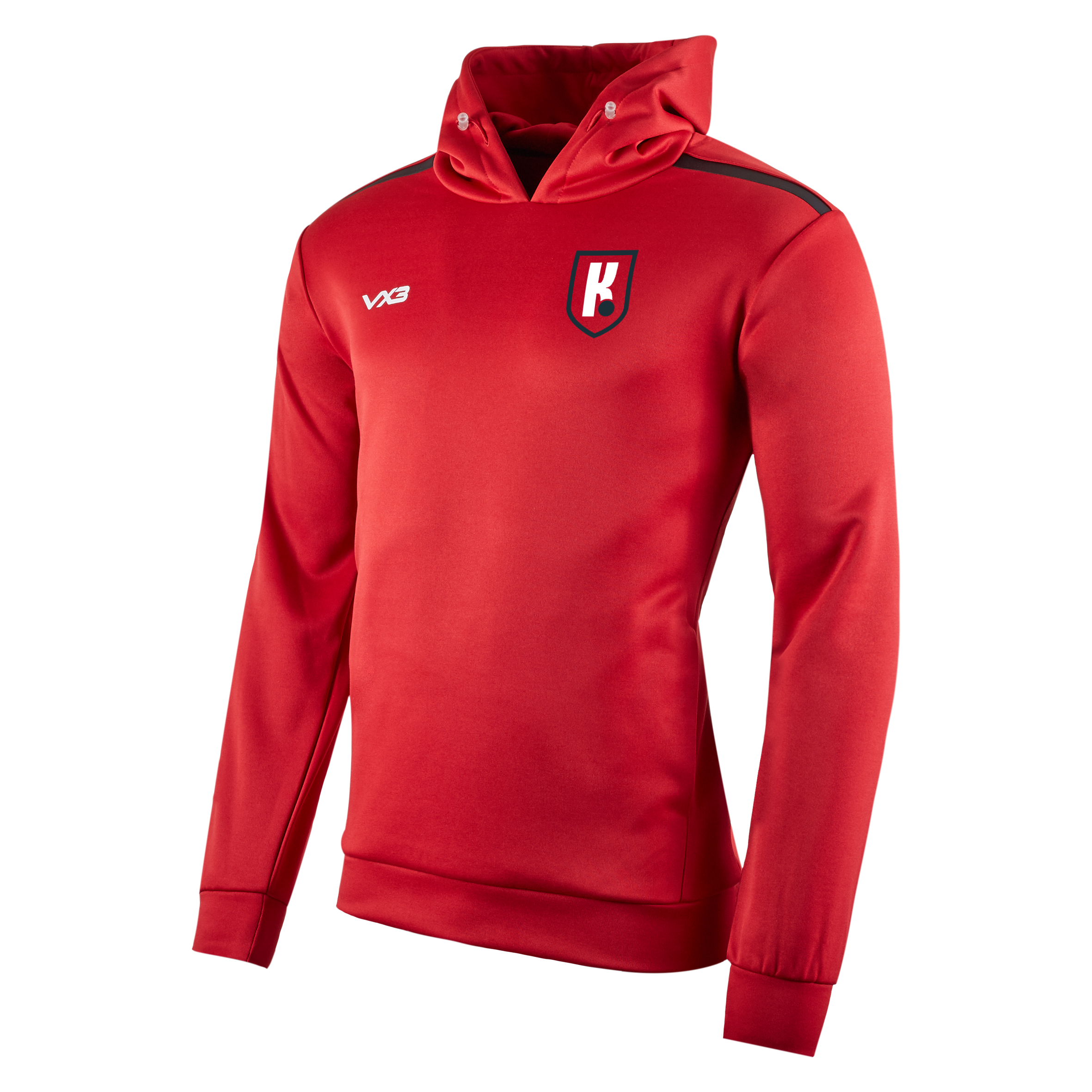 Kickstart Football Red Fortis Hoodie