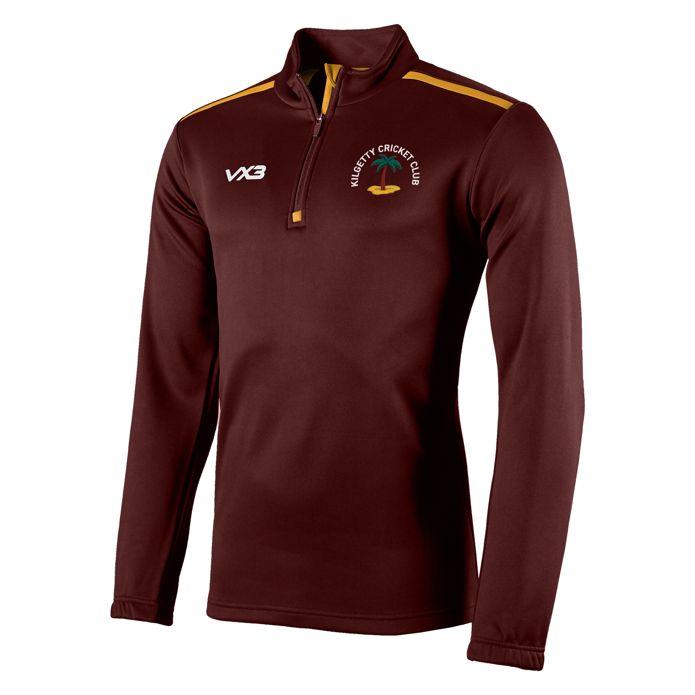 Kilgetty Cricket Club Fortis Quarter Zip Sweat