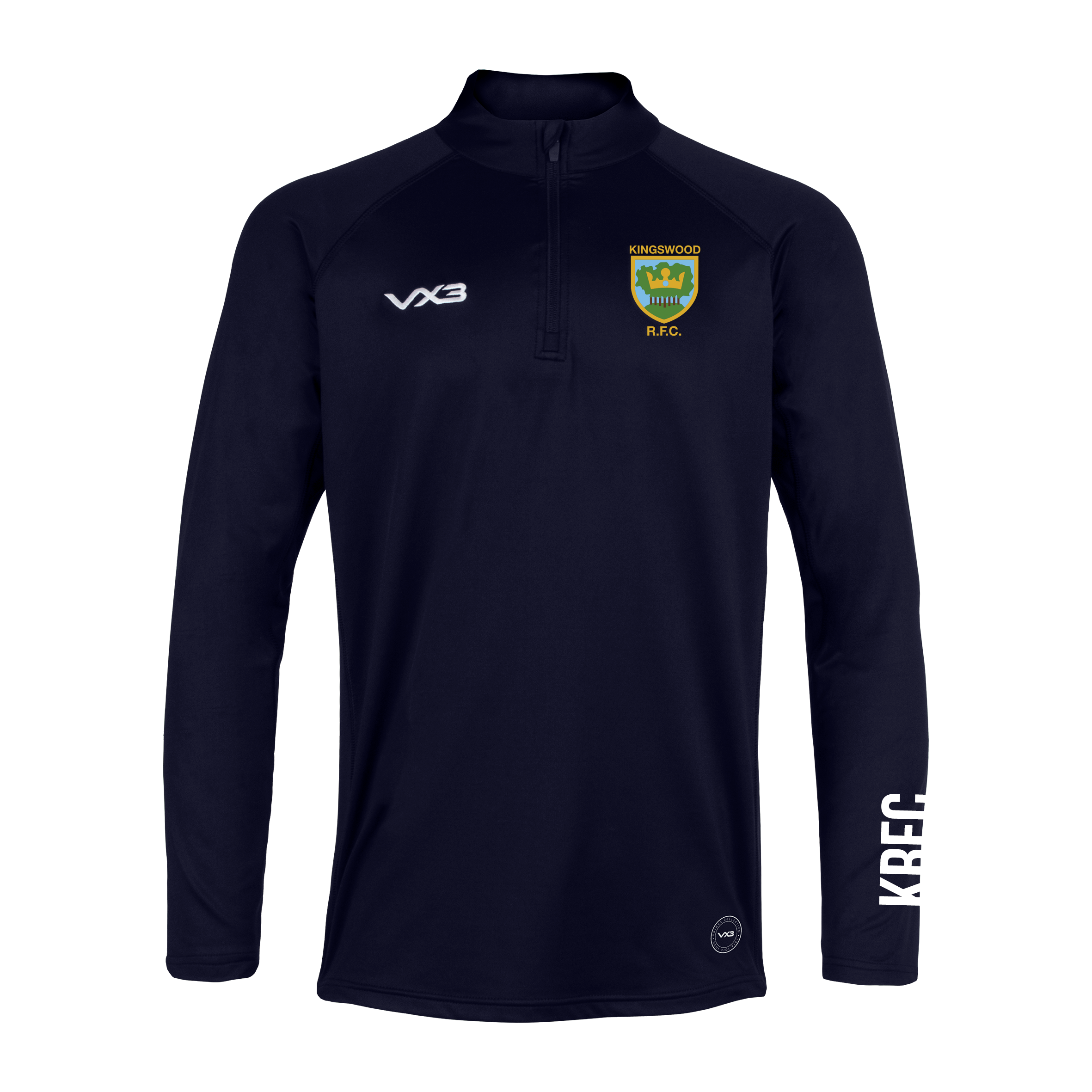 Kingswood RFC Navy Primus Youth Quarter Zip