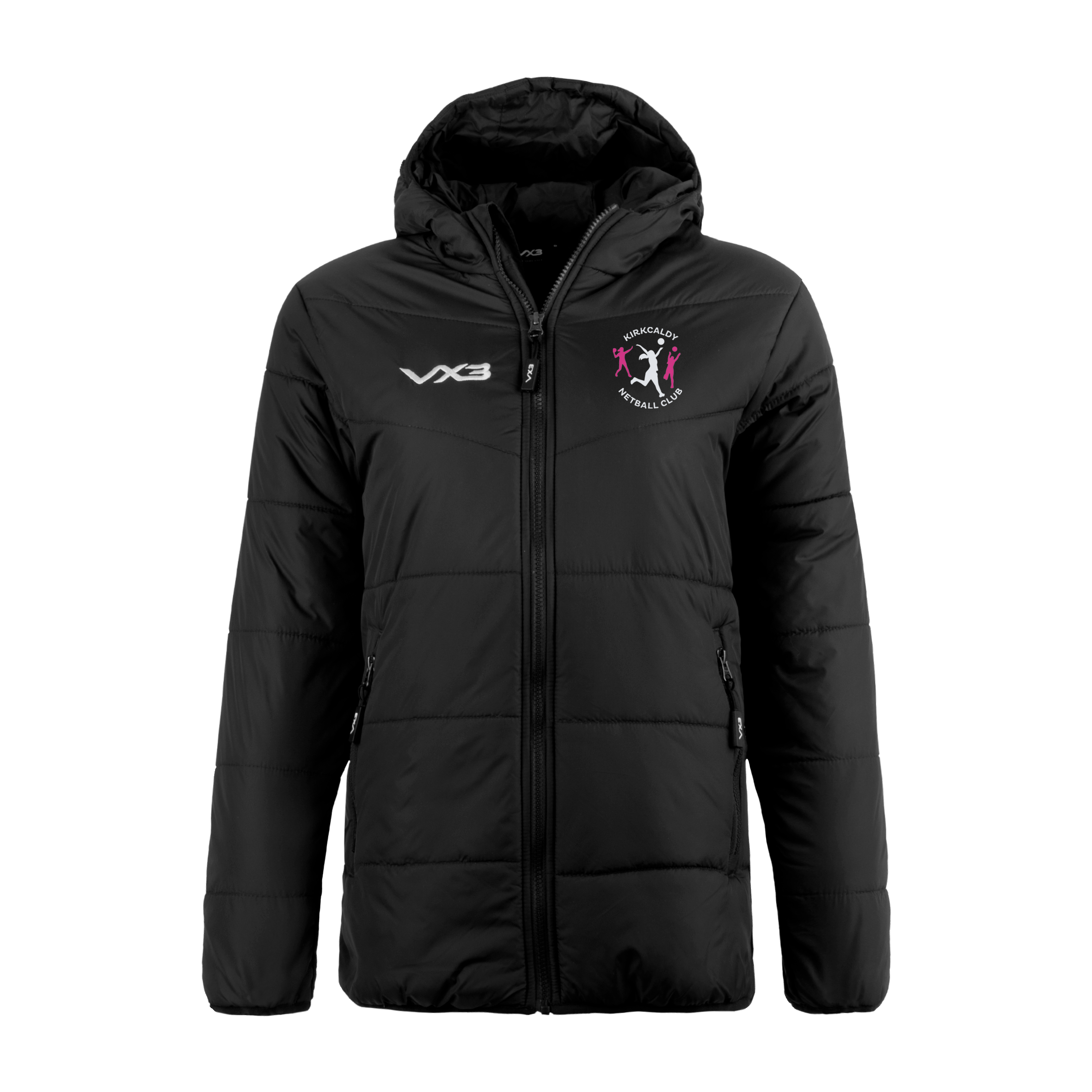 Kirkcaldy Netball Club Lorica Quilted Jacket Ladies