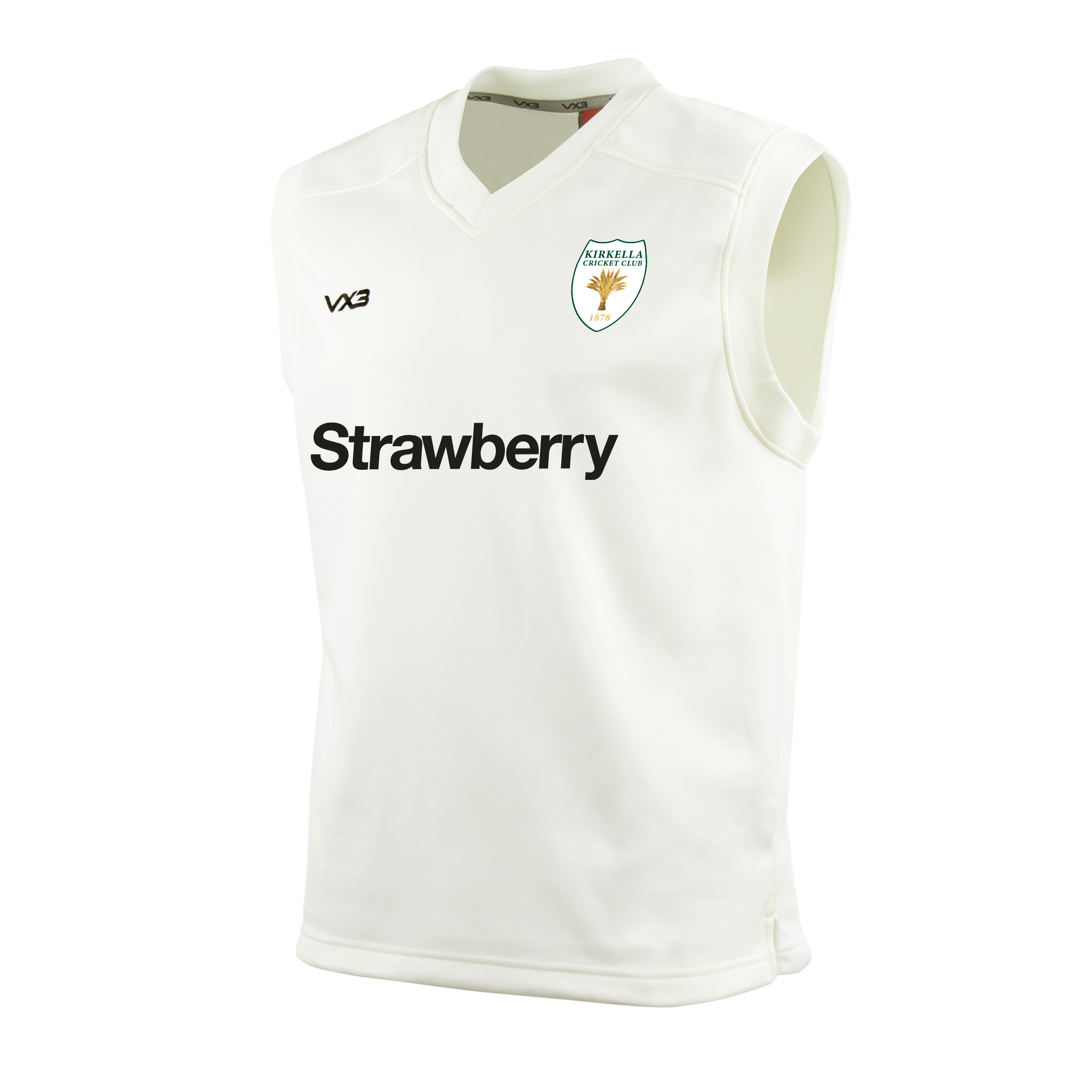 Kirkella Cricket Club Cricket Whites Youth Slipover Elite