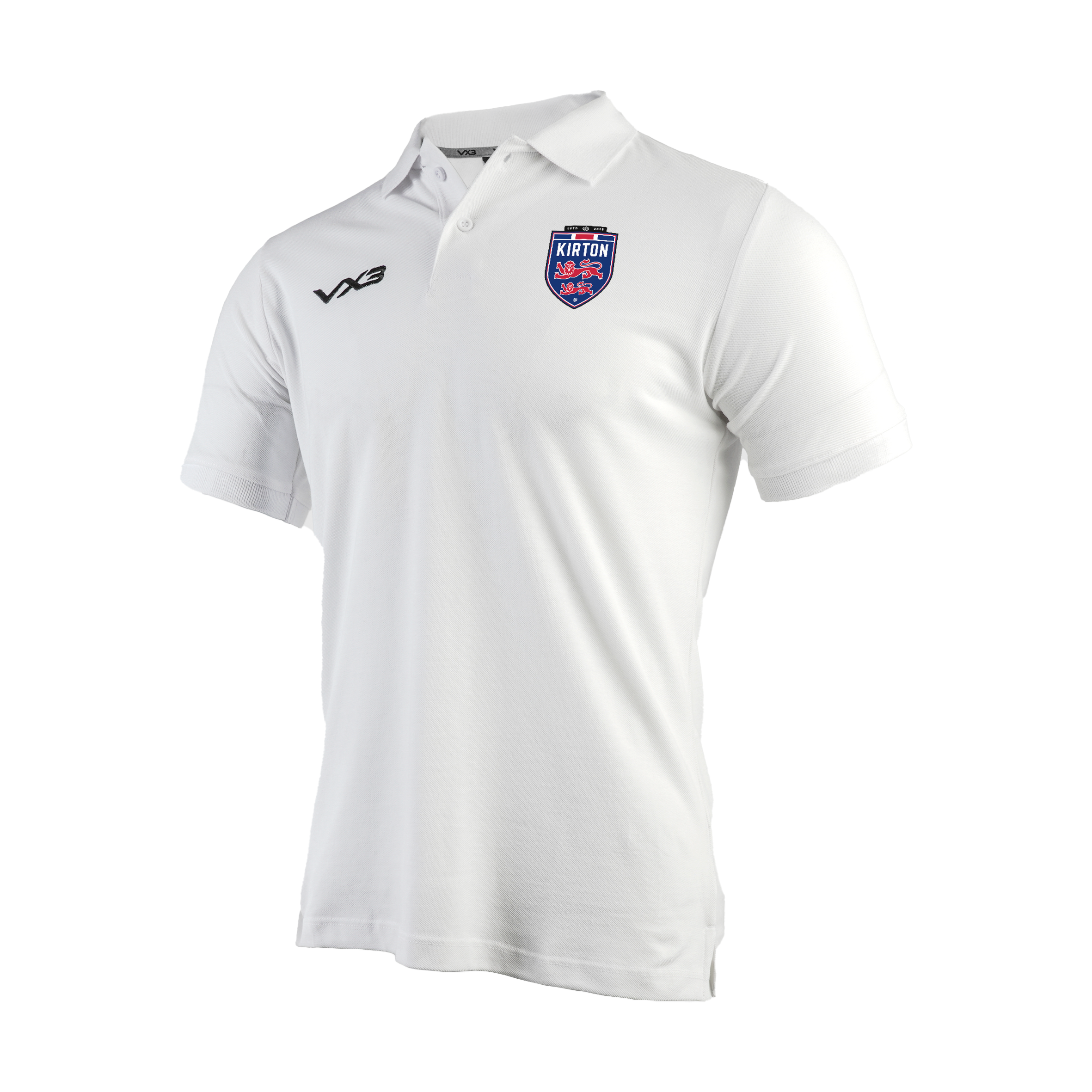 Kirton Albion FC White Primus Polo Shirt